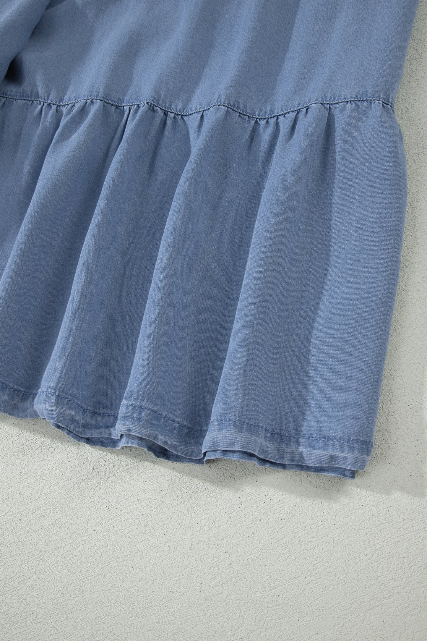 Beau Blue Denim Maxi Skirt
