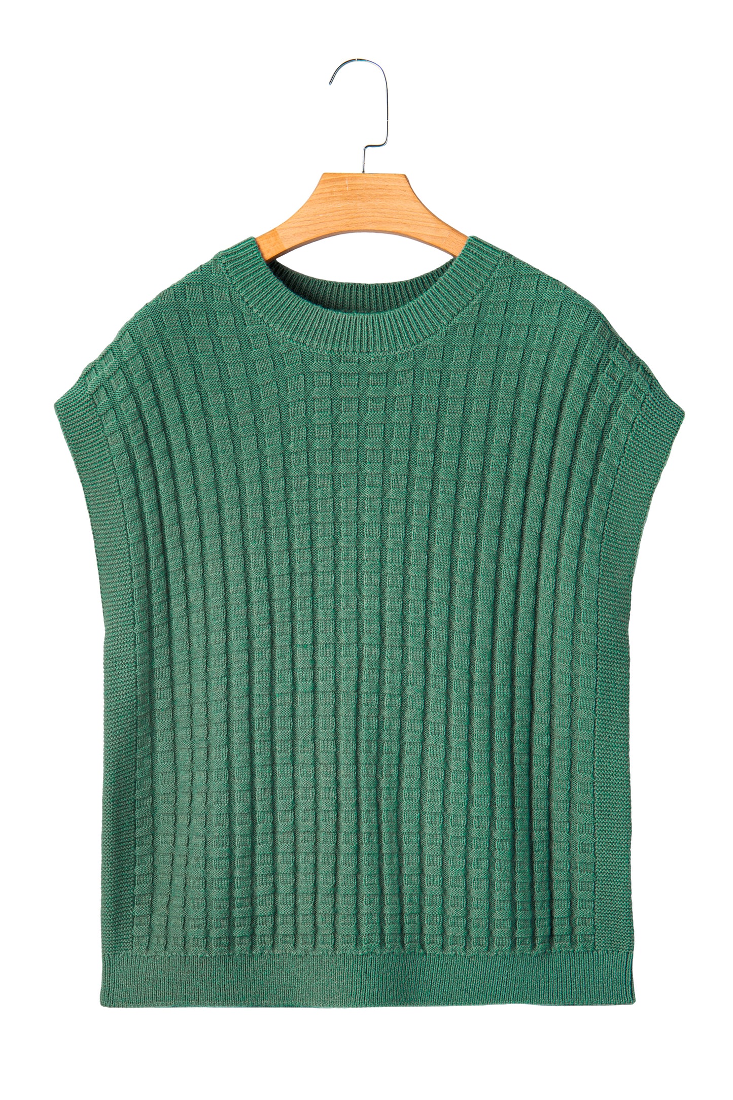 Mist Green Round Neck Sweater