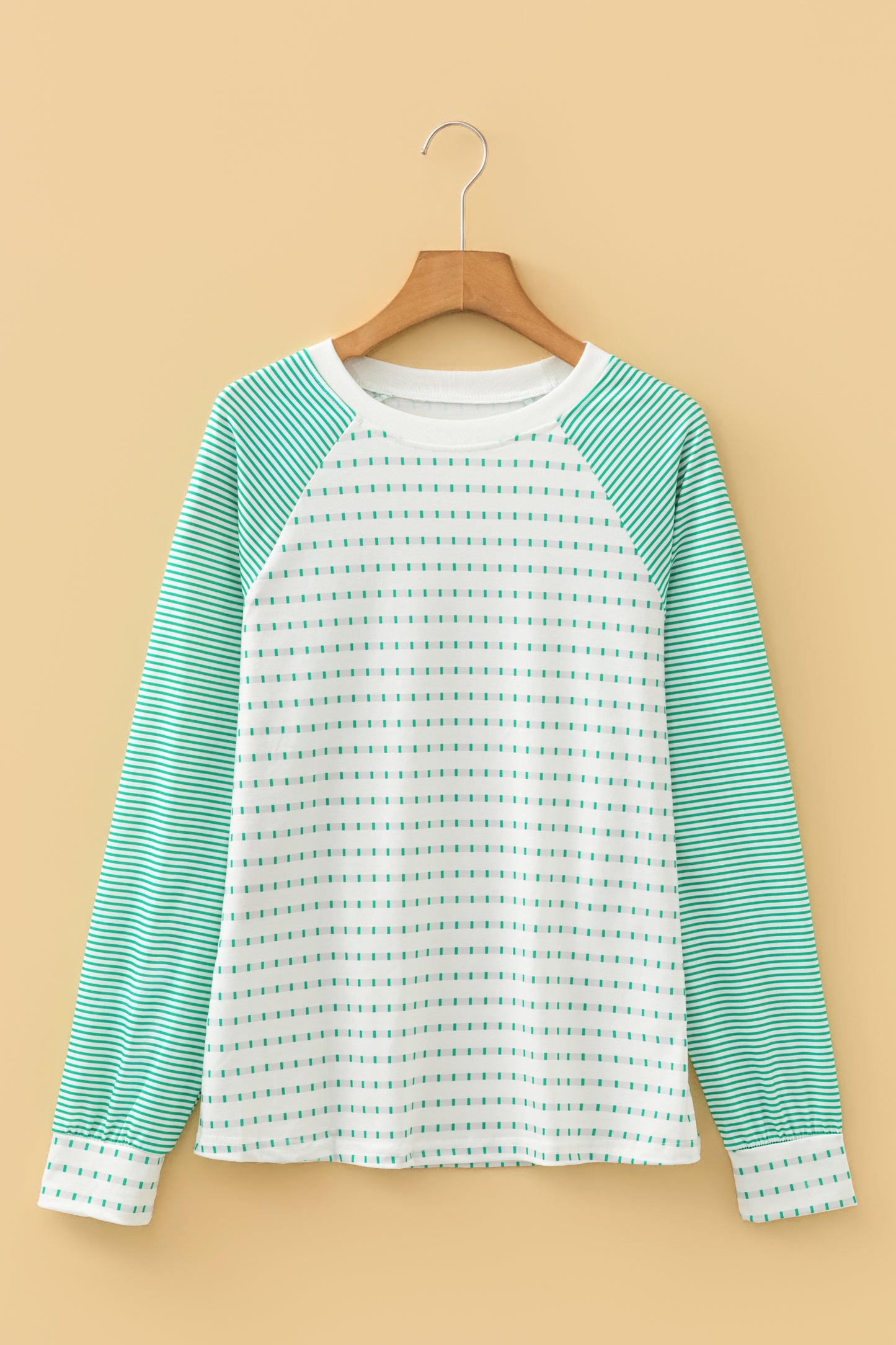 Raglan Stripes Long Sleeve Tee