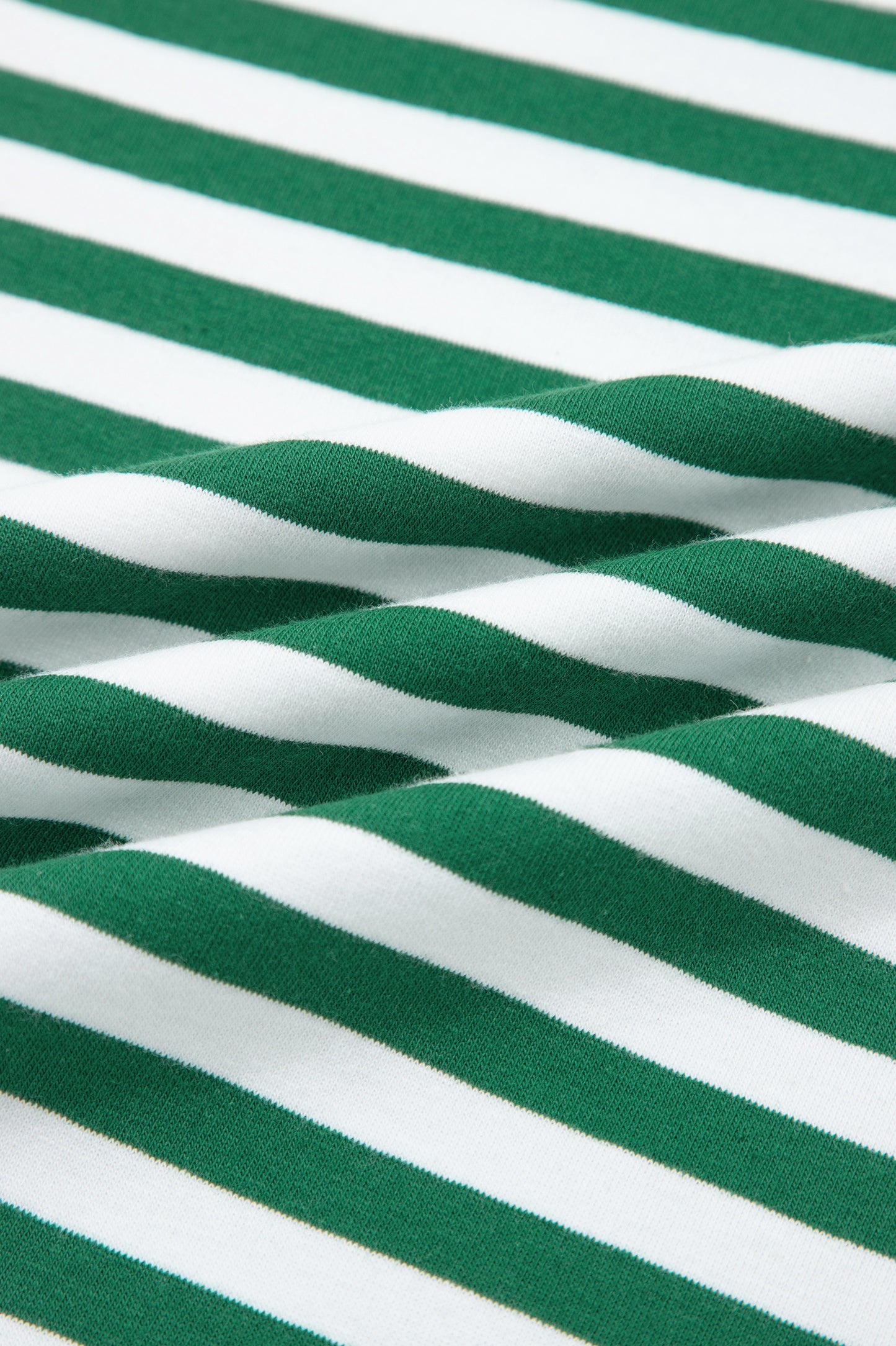 Striped Boxy Terry Shorts & Tee Set