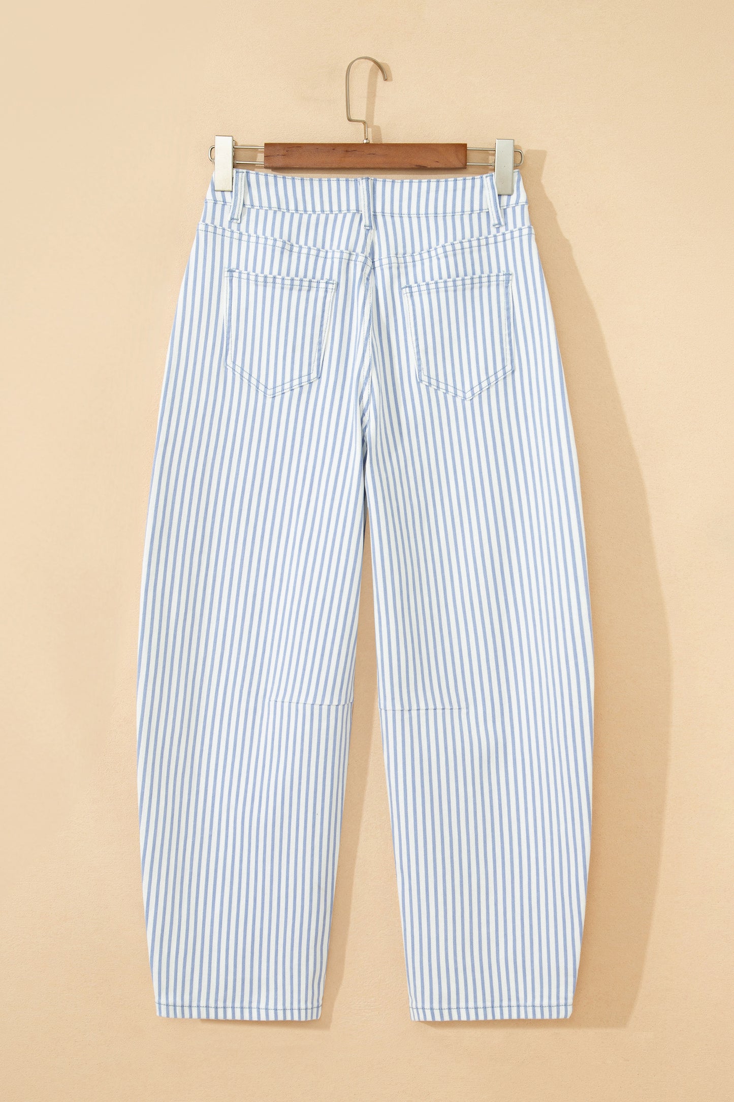 Stay Striped Barrel Jeans