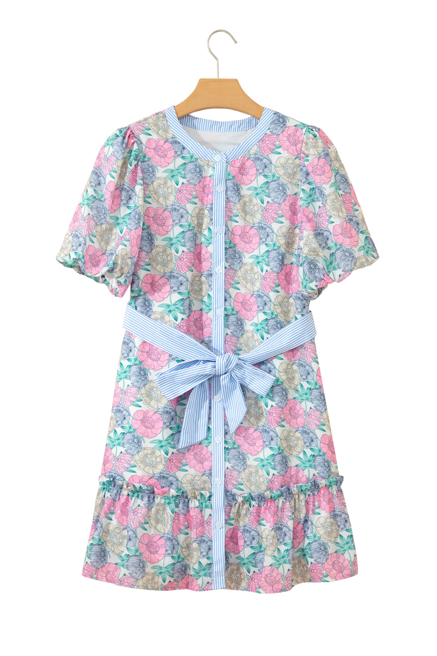 Brielle Floral Print Dress