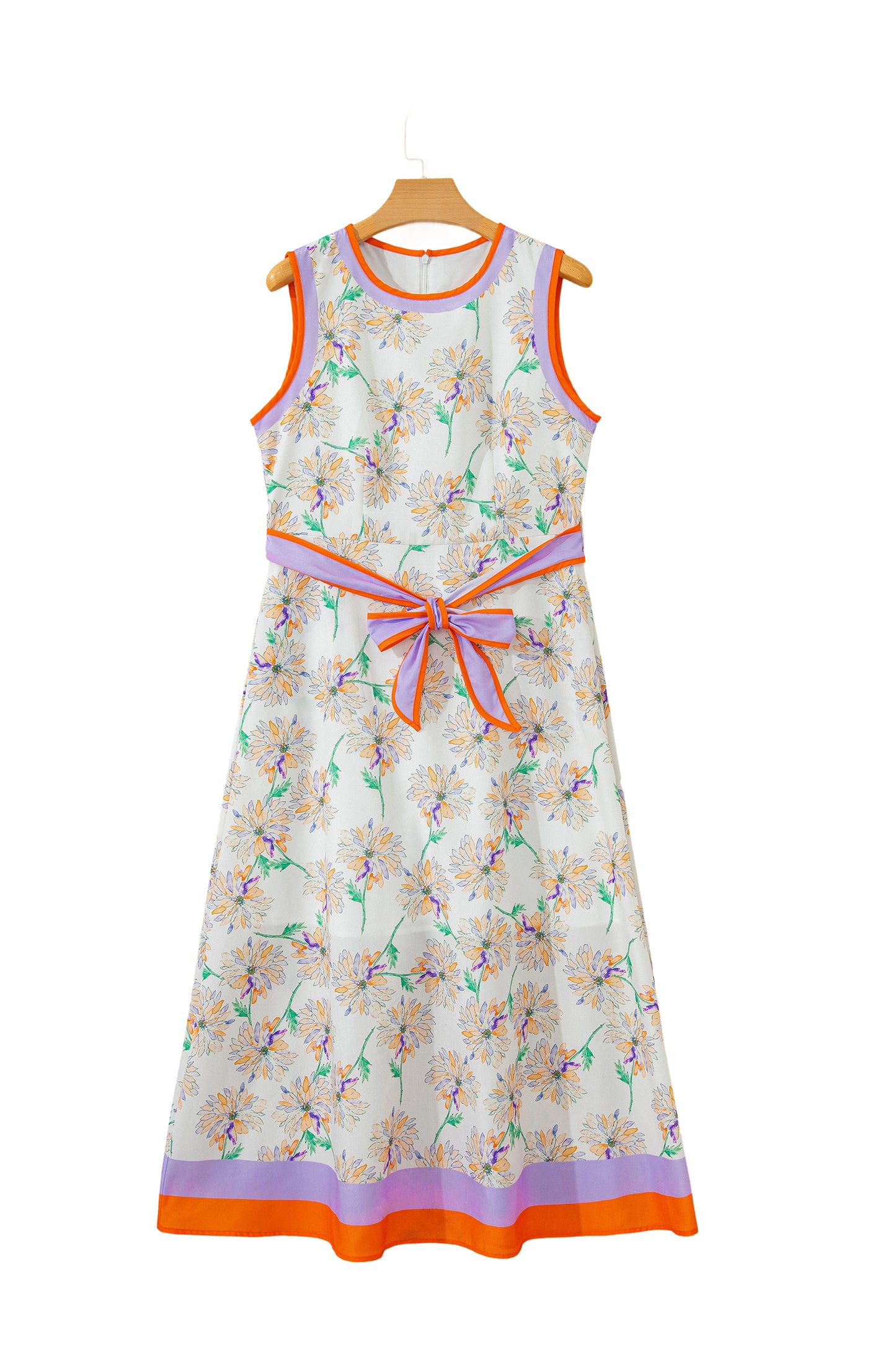 Delia Belted Maxi Dress