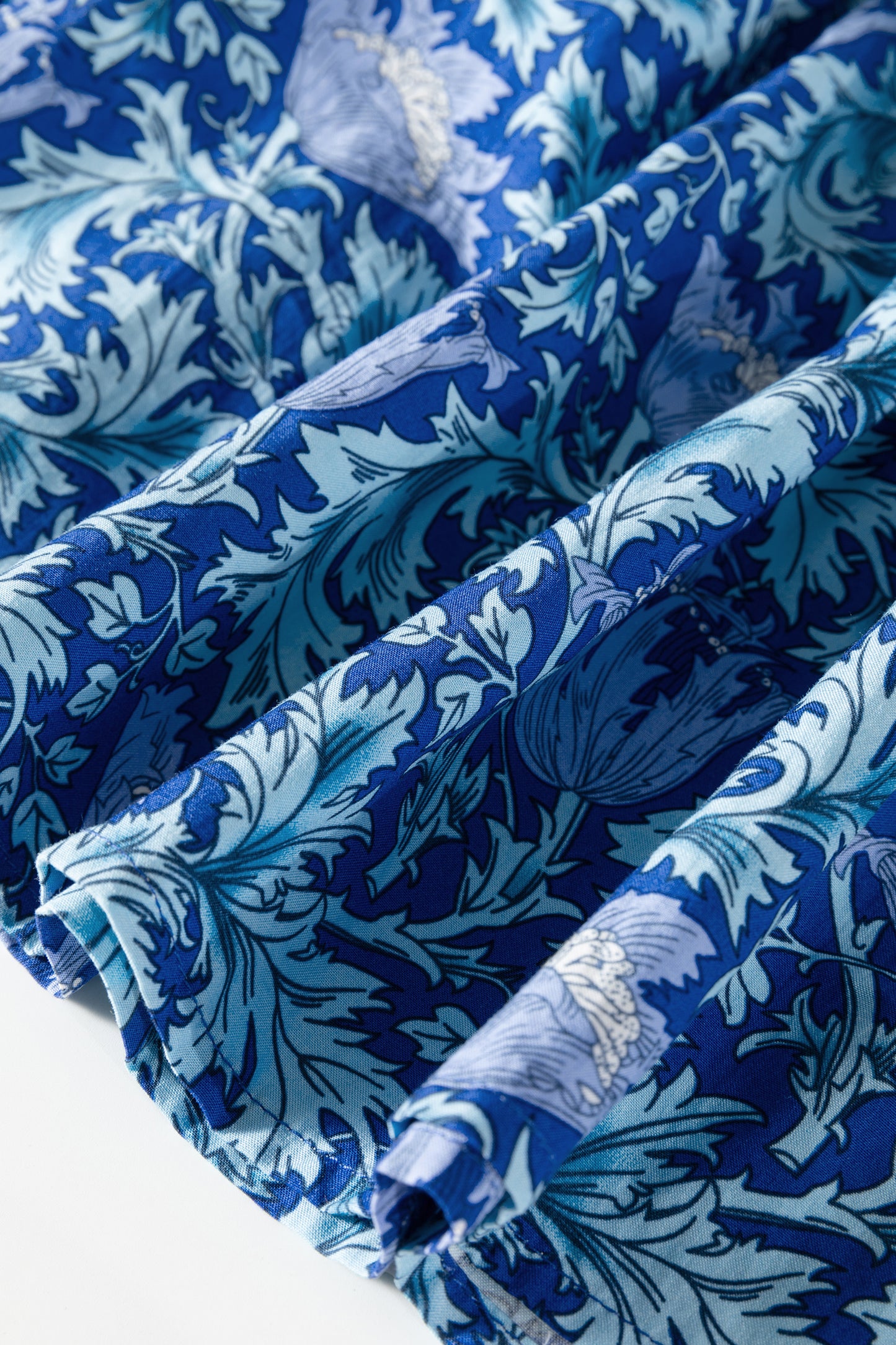 Floral Print Frilled Neck Dress