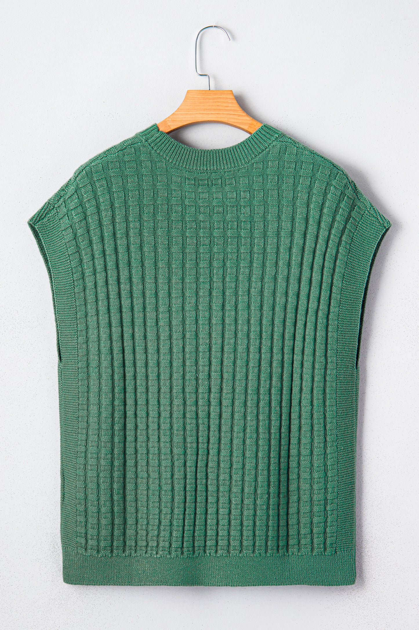 Mist Green Round Neck Sweater