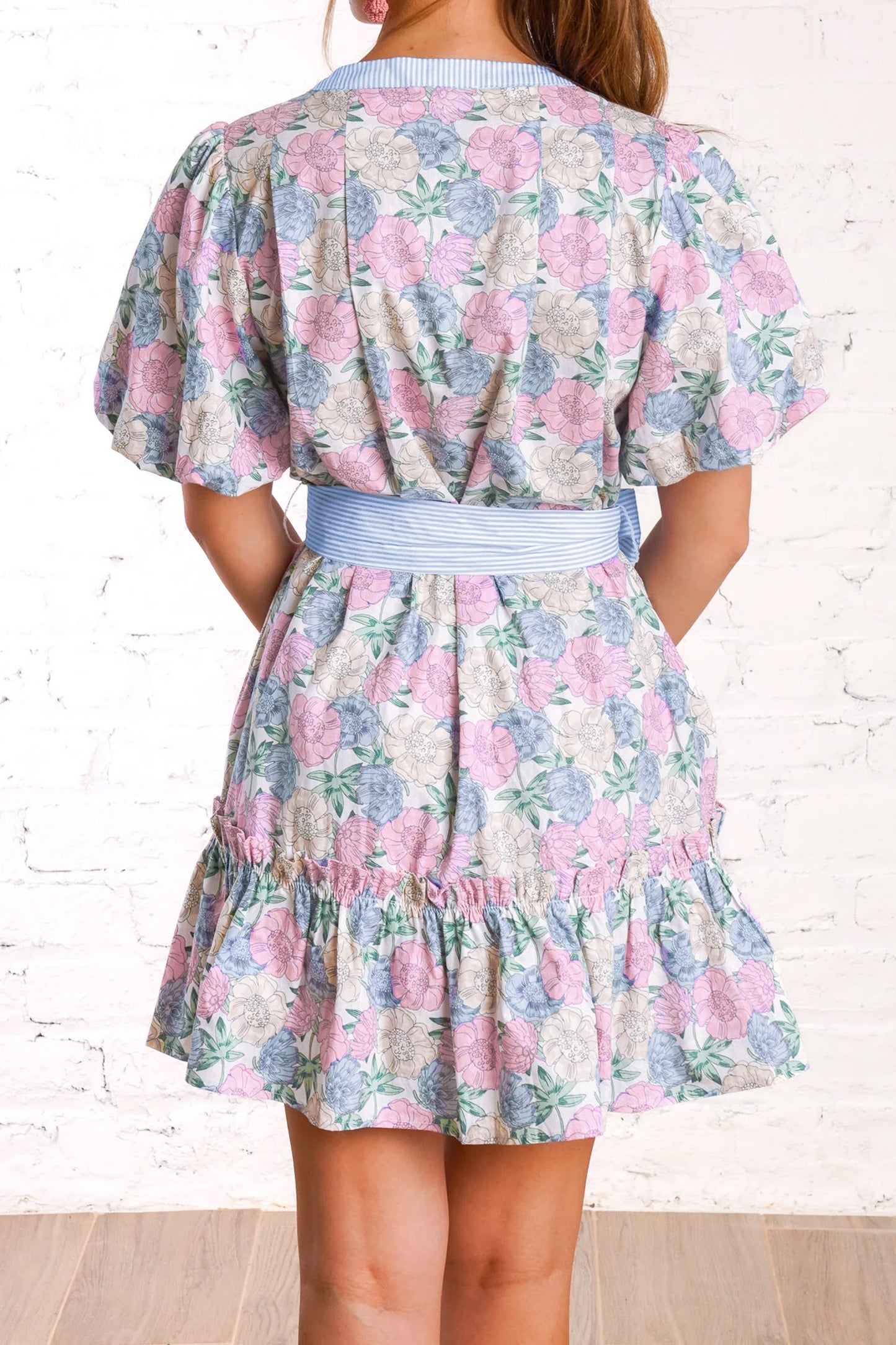 Brielle Floral Print Dress