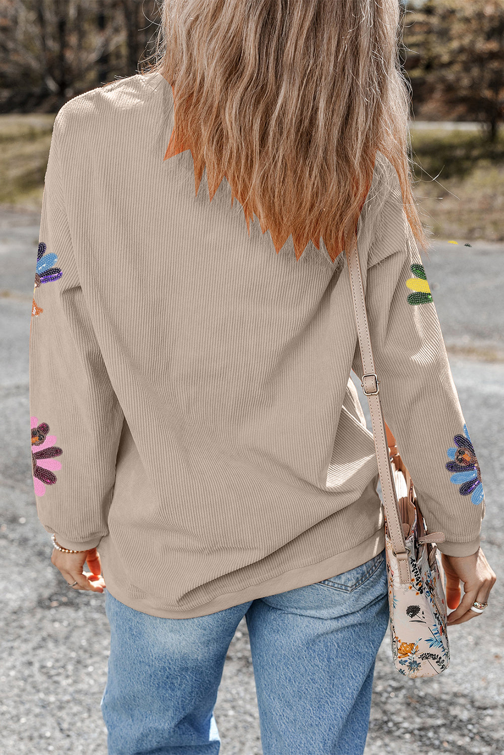 Turkeys on Corduroy Tunic
