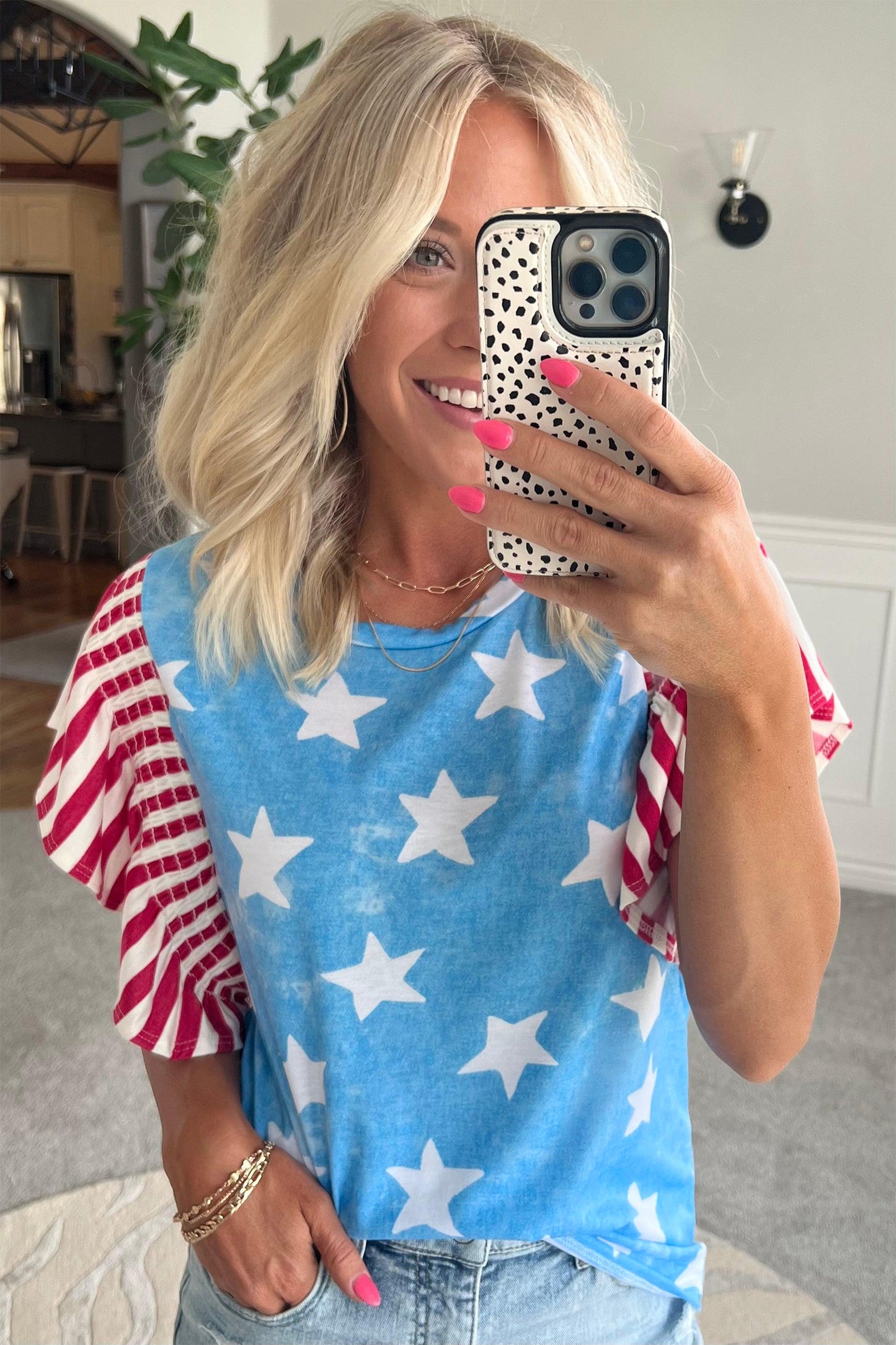 Vintage Stars and Stripes Top