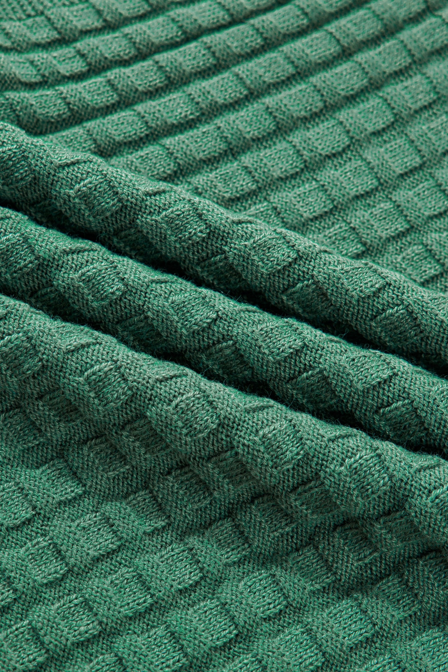 Mist Green Round Neck Sweater