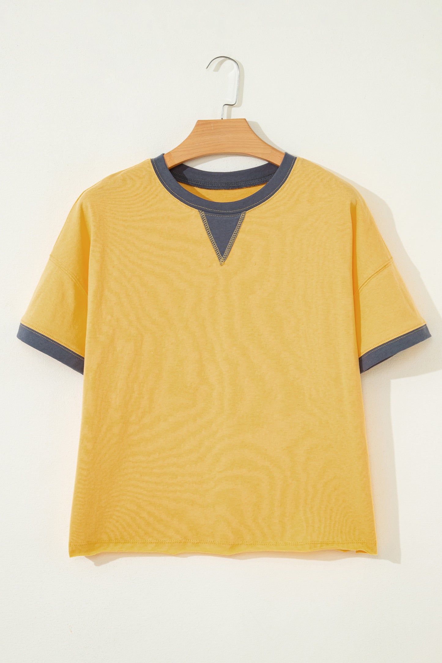 Banana Cream Short Sleeve Top