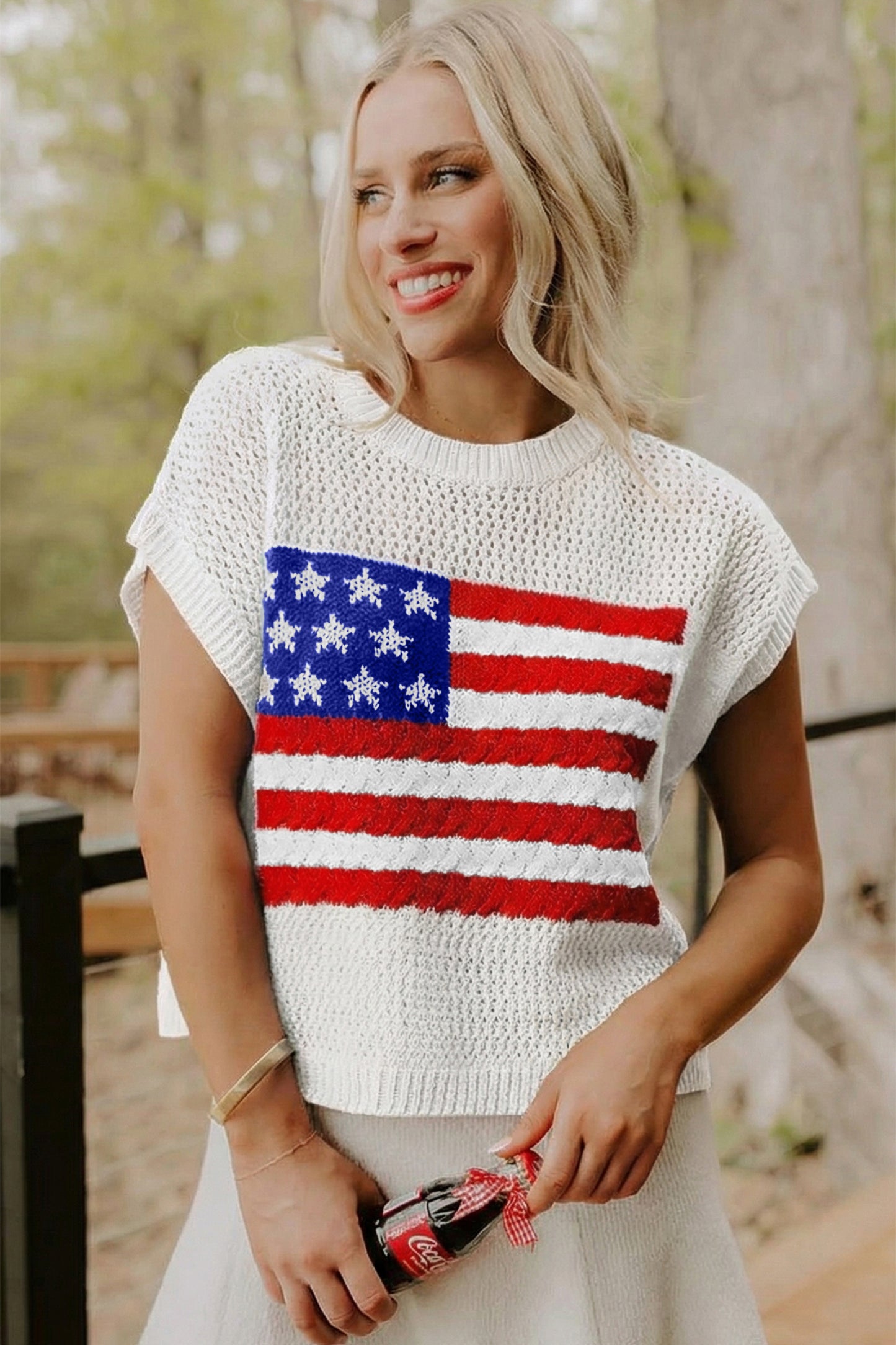 American Summer Sweater Top