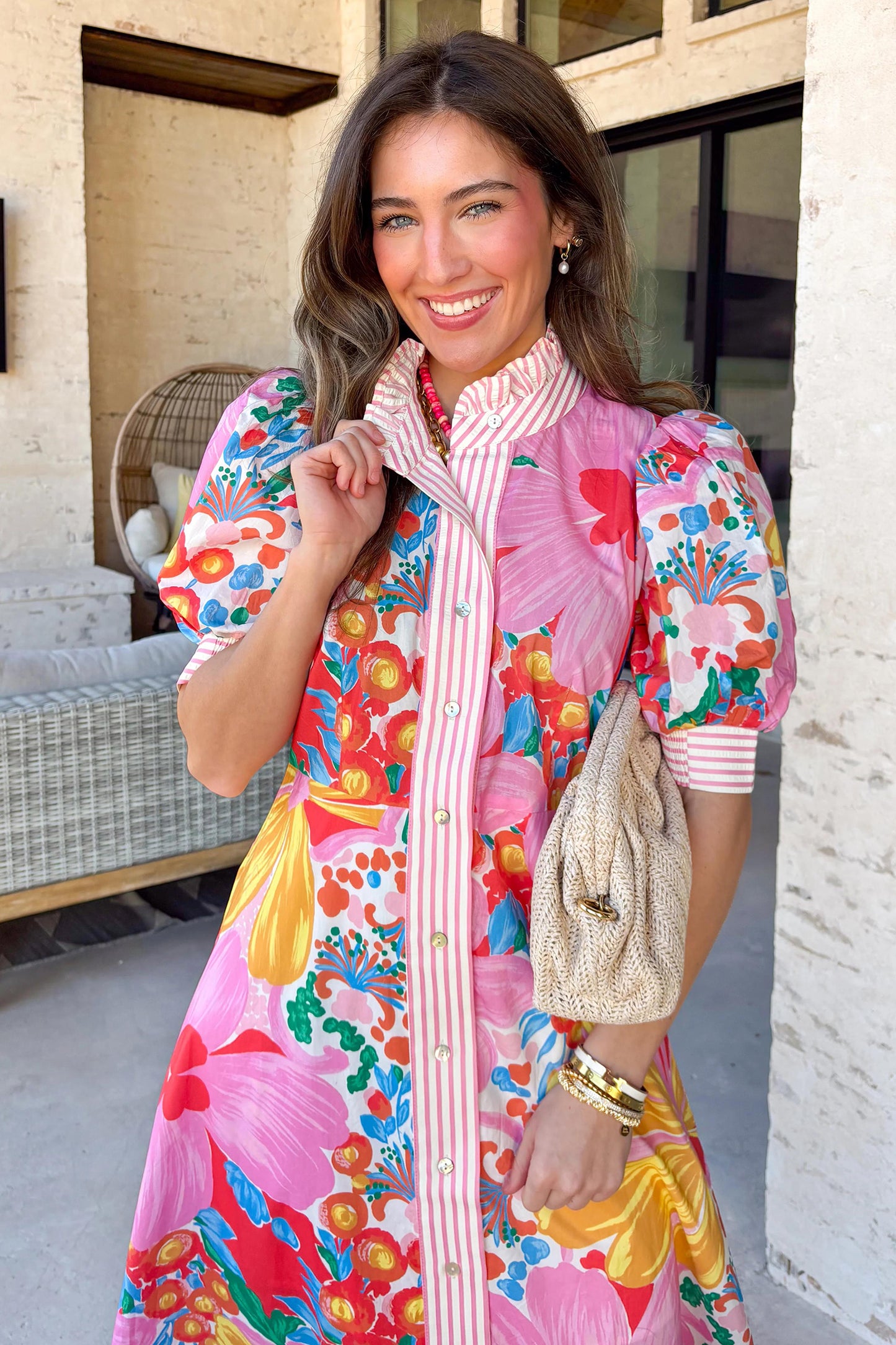 Claire Button Down Dress