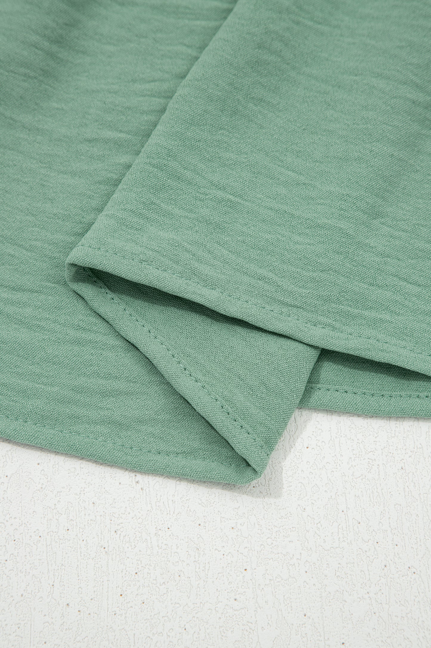 Embroidered Puff Sleeve Babydoll Blouse