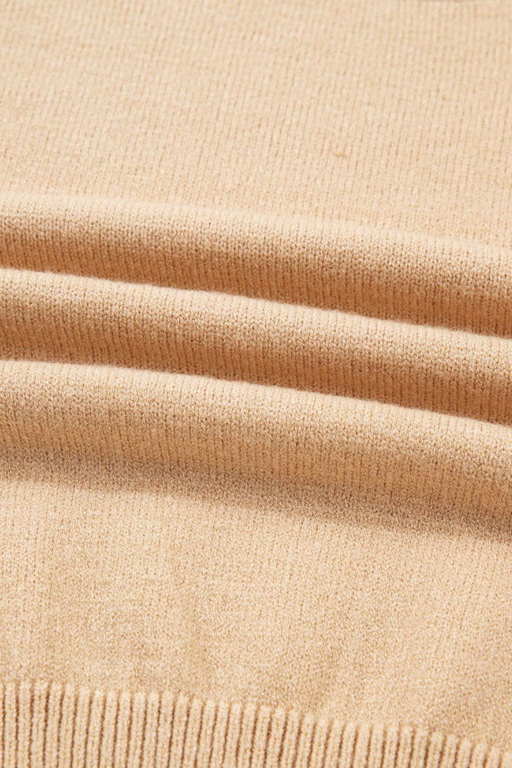 High Neck Sweater & Pleated Mini Skirt 2pc Knit Set