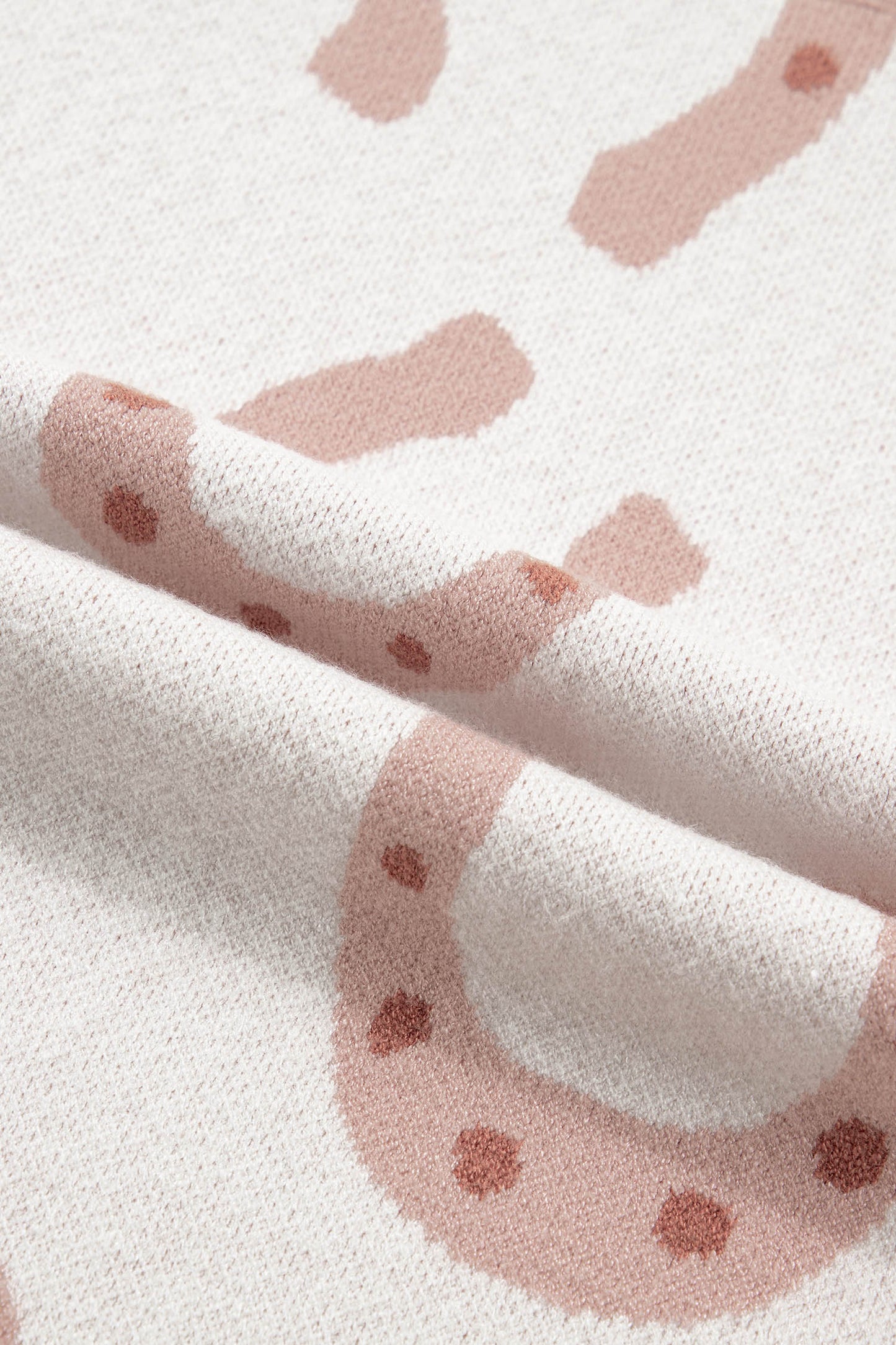 Beige Horse Shoe Knit Tee