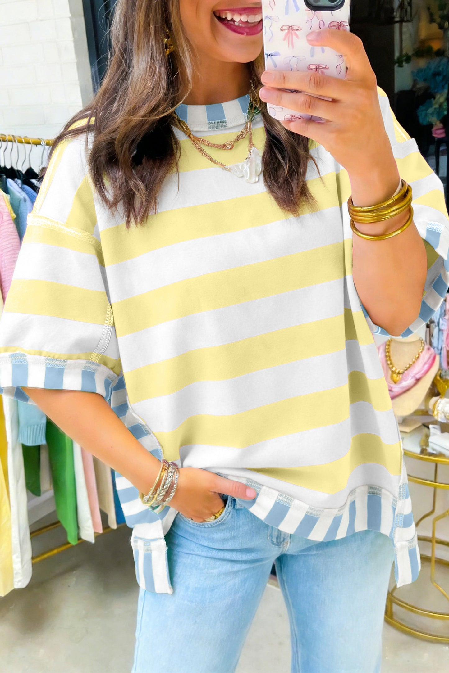 Talia Oversized Top