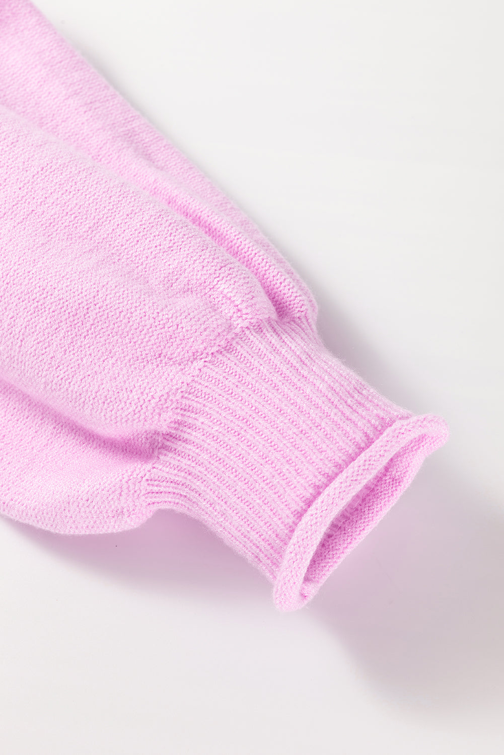 Pink Drop Shoulder Sweater