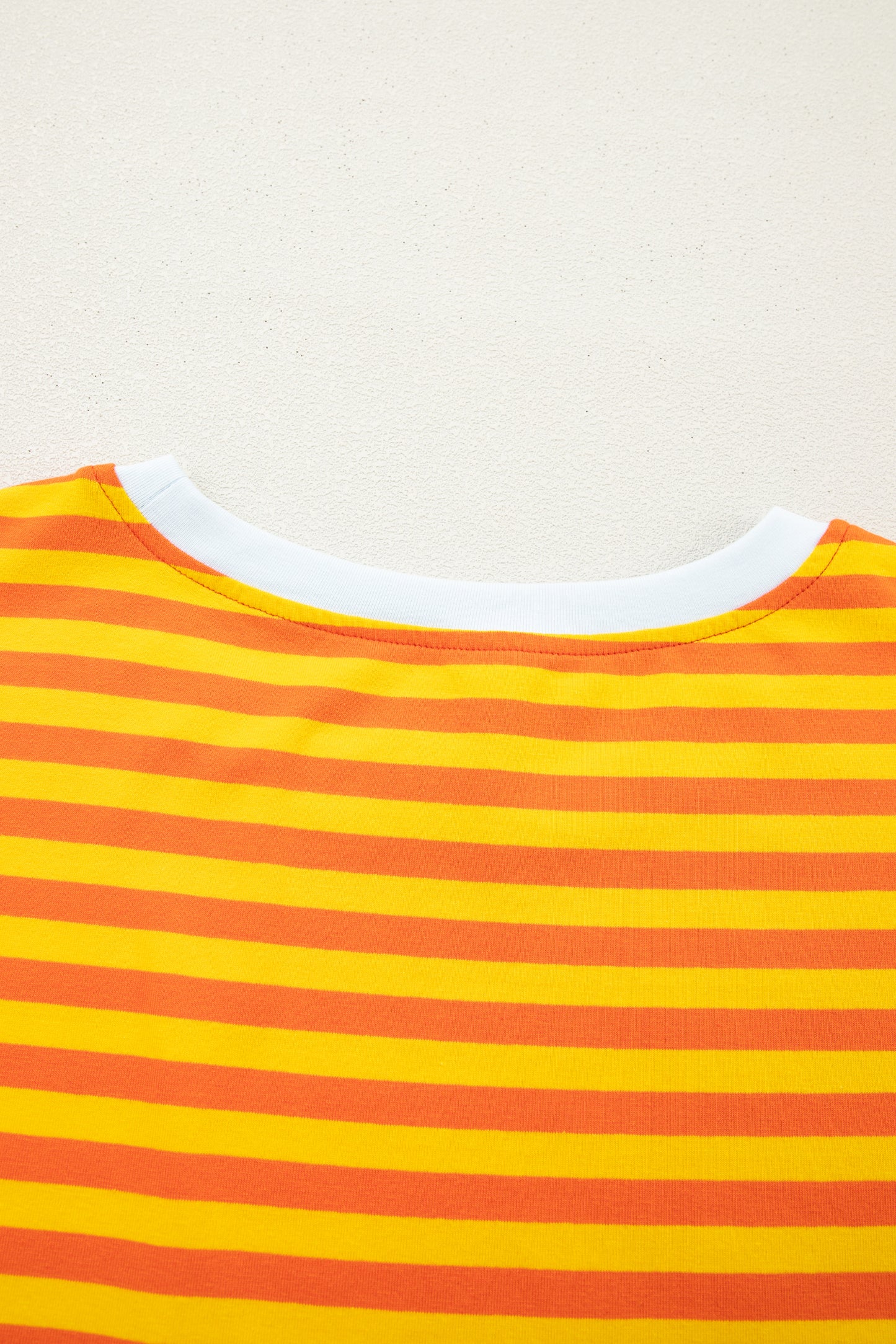 Sky Blue Striped Loose Tee