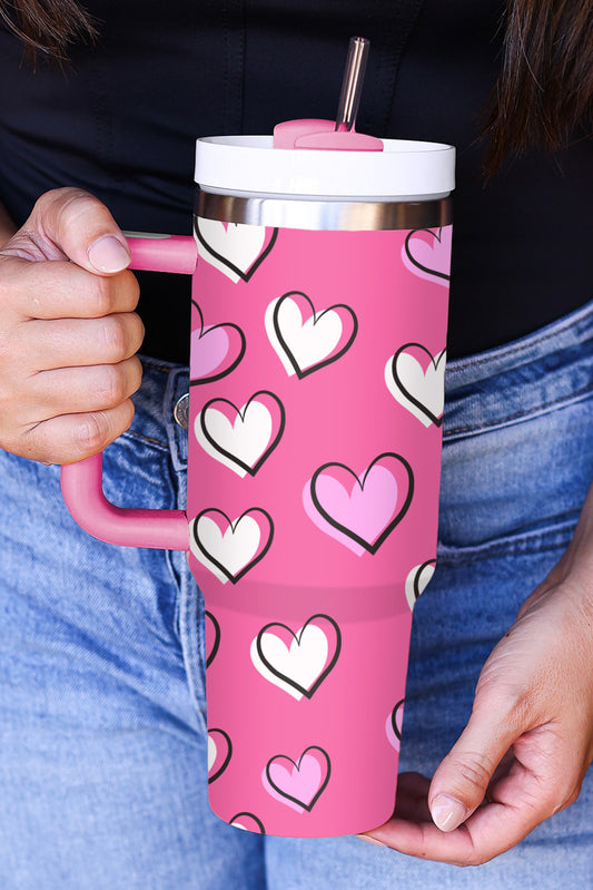 Rose Red Valentines Tumbler 40oz