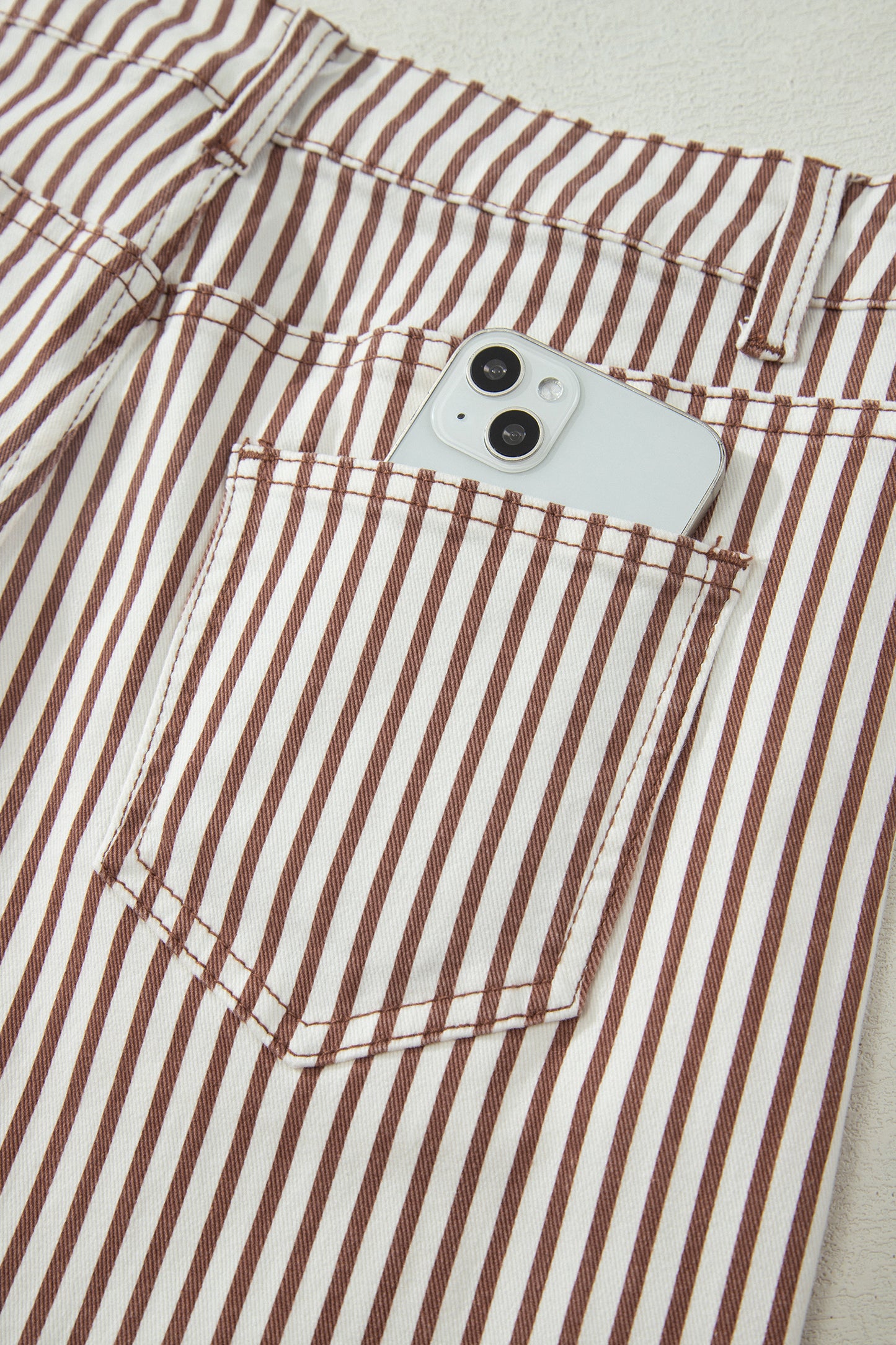 Stay Striped Barrel Jeans