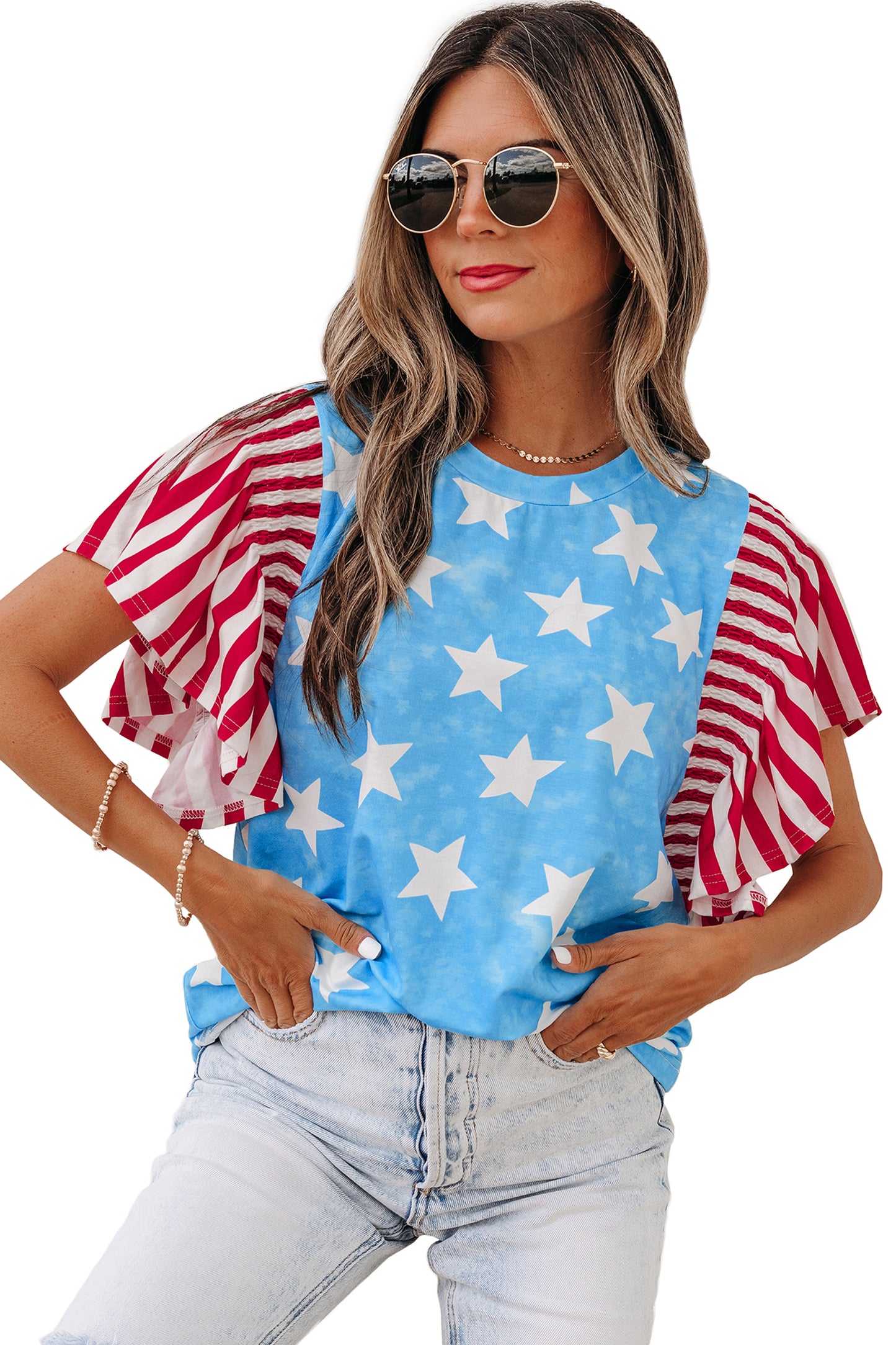 Vintage Stars and Stripes Top