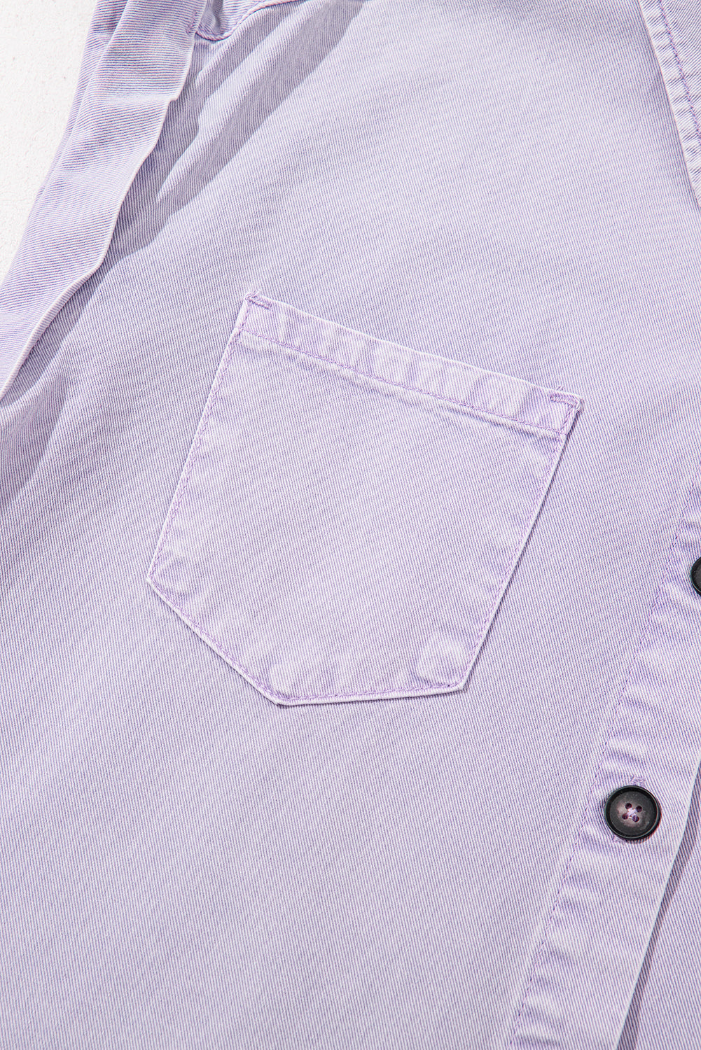 Double Pocket Denim Shirt Dress