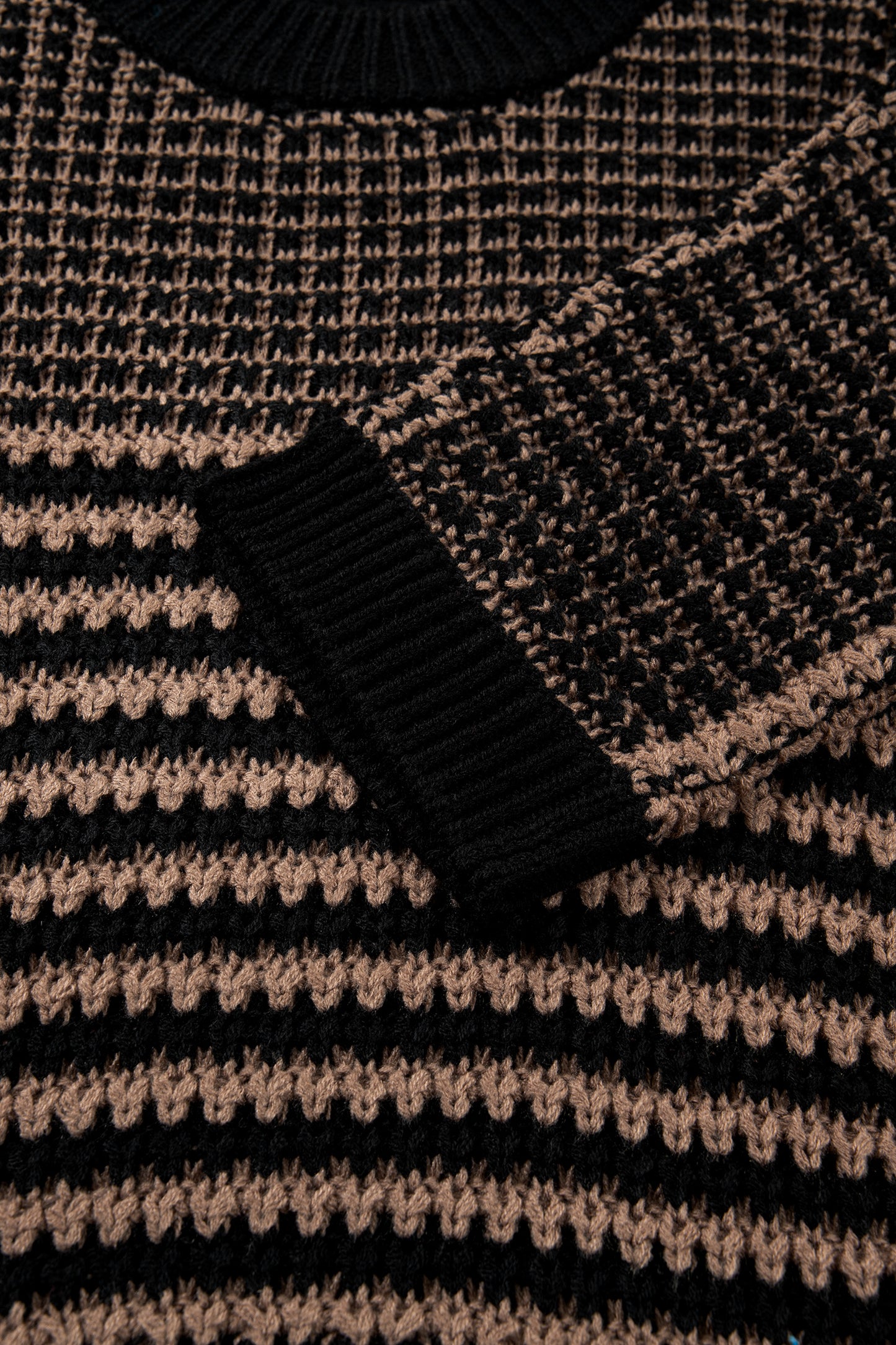 Draped Sleeve Slouchy Sweater