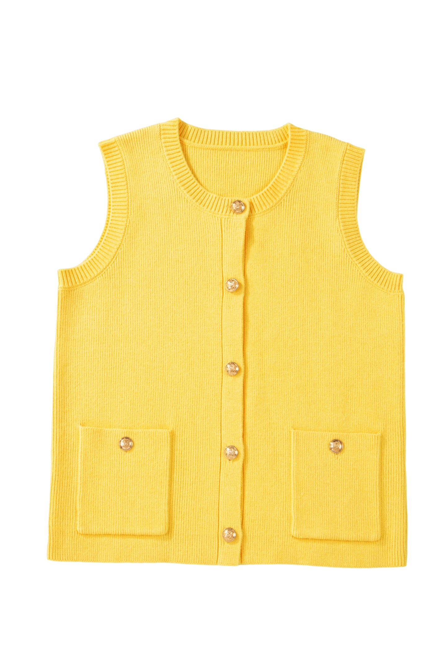 Sandi Sleeveless Knit Sweater