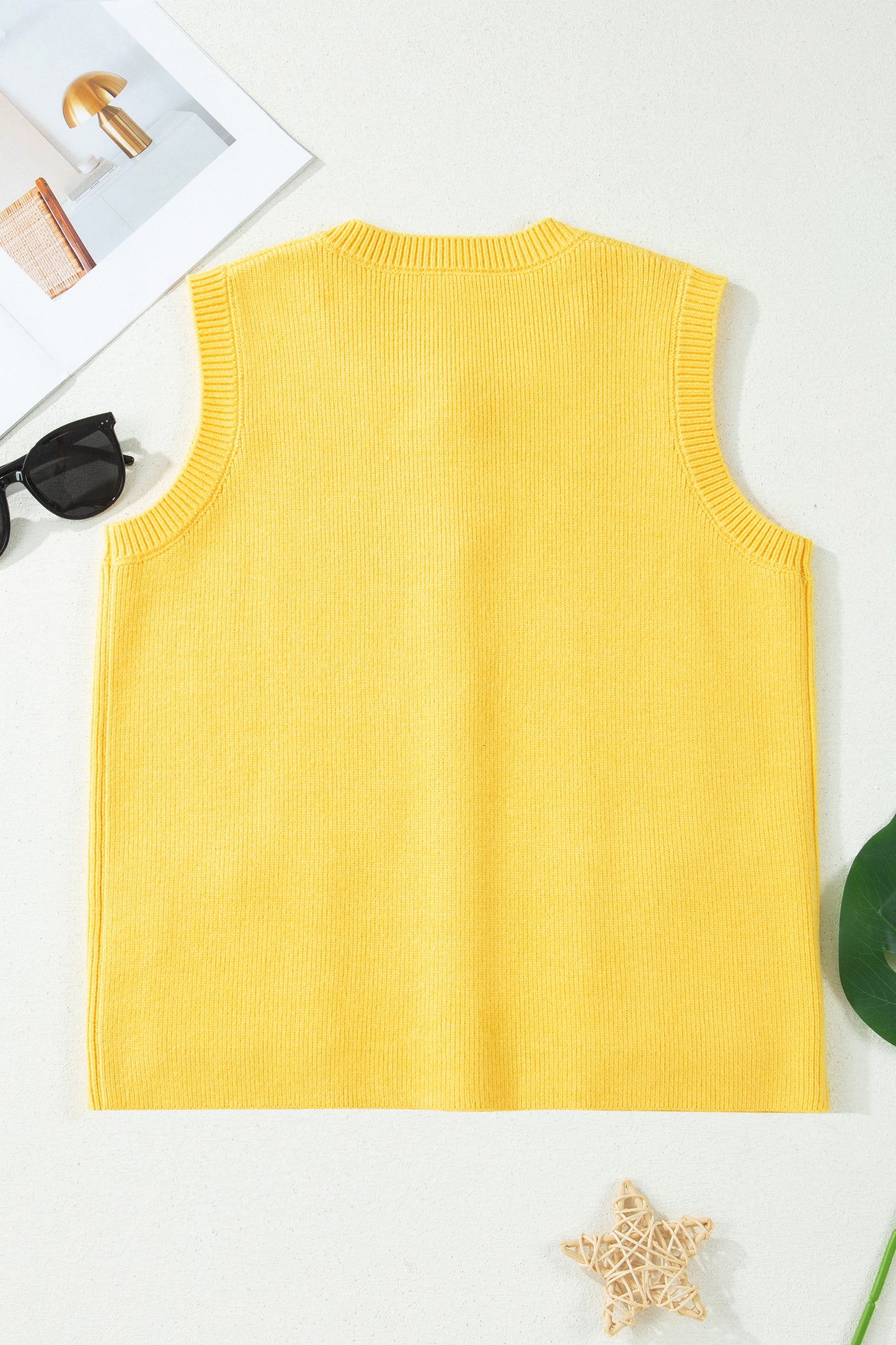 Sandi Sleeveless Knit Sweater