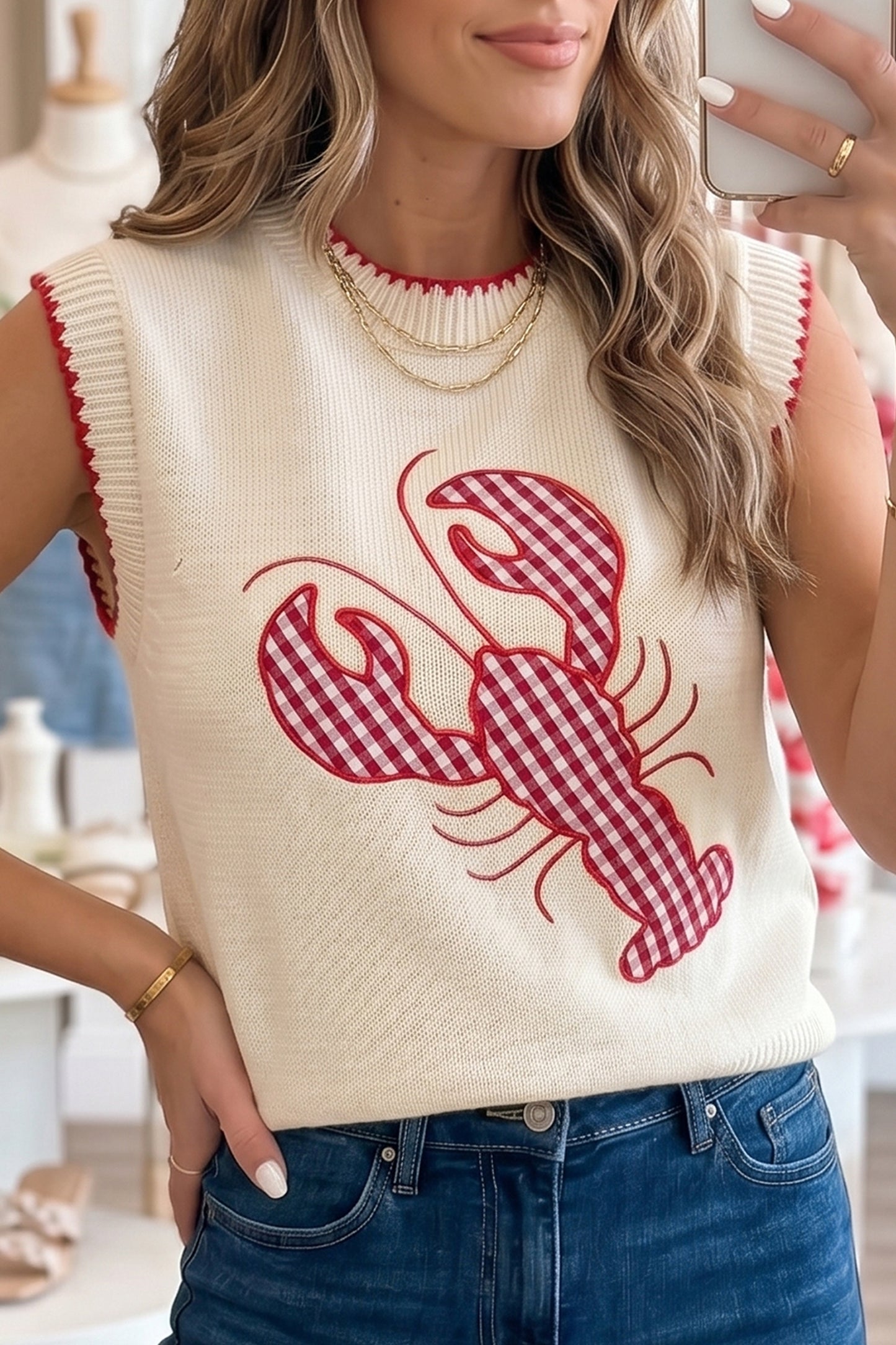 Crawfish Crew Sweater Vest