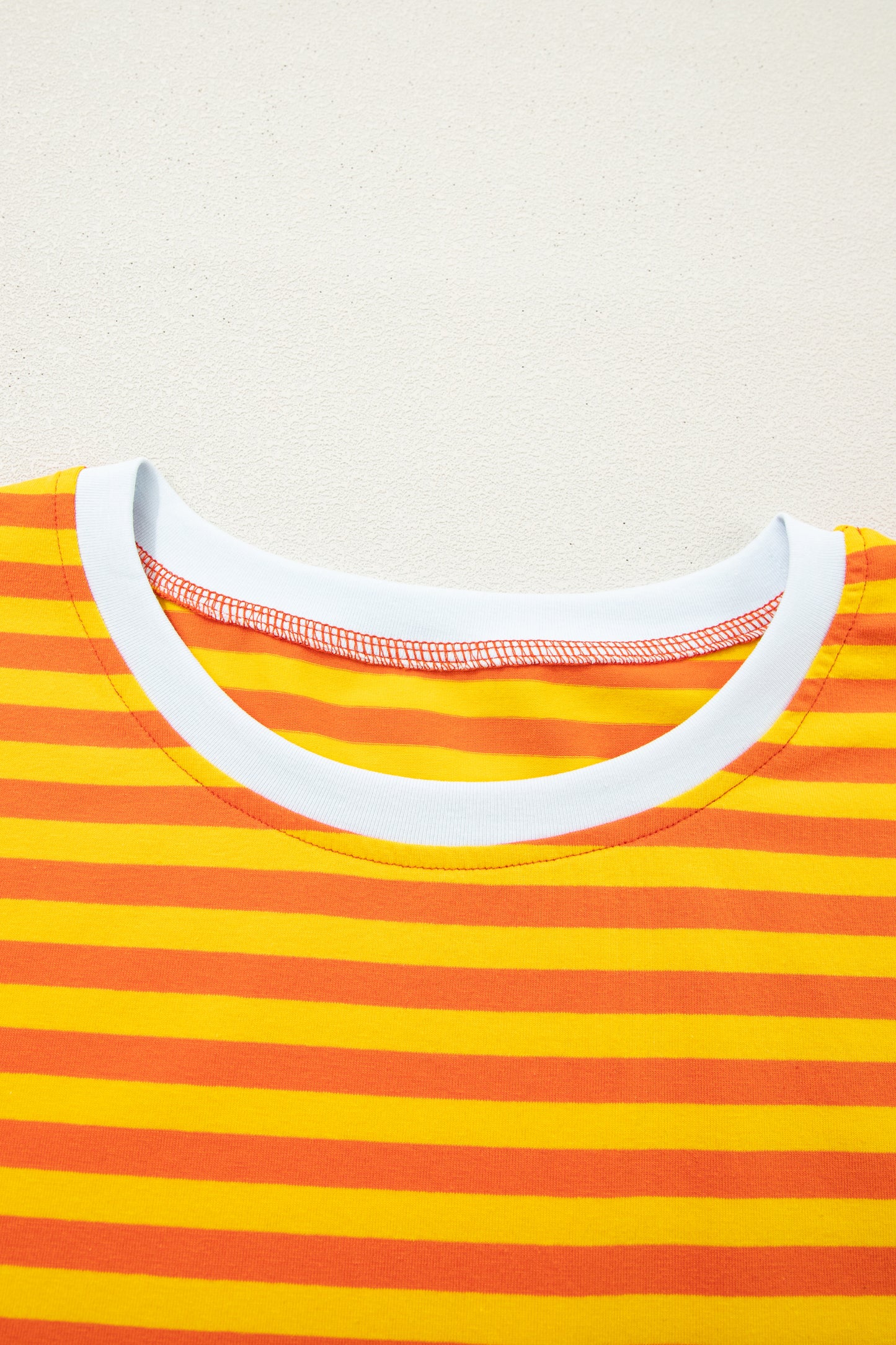 Sky Blue Striped Loose Tee