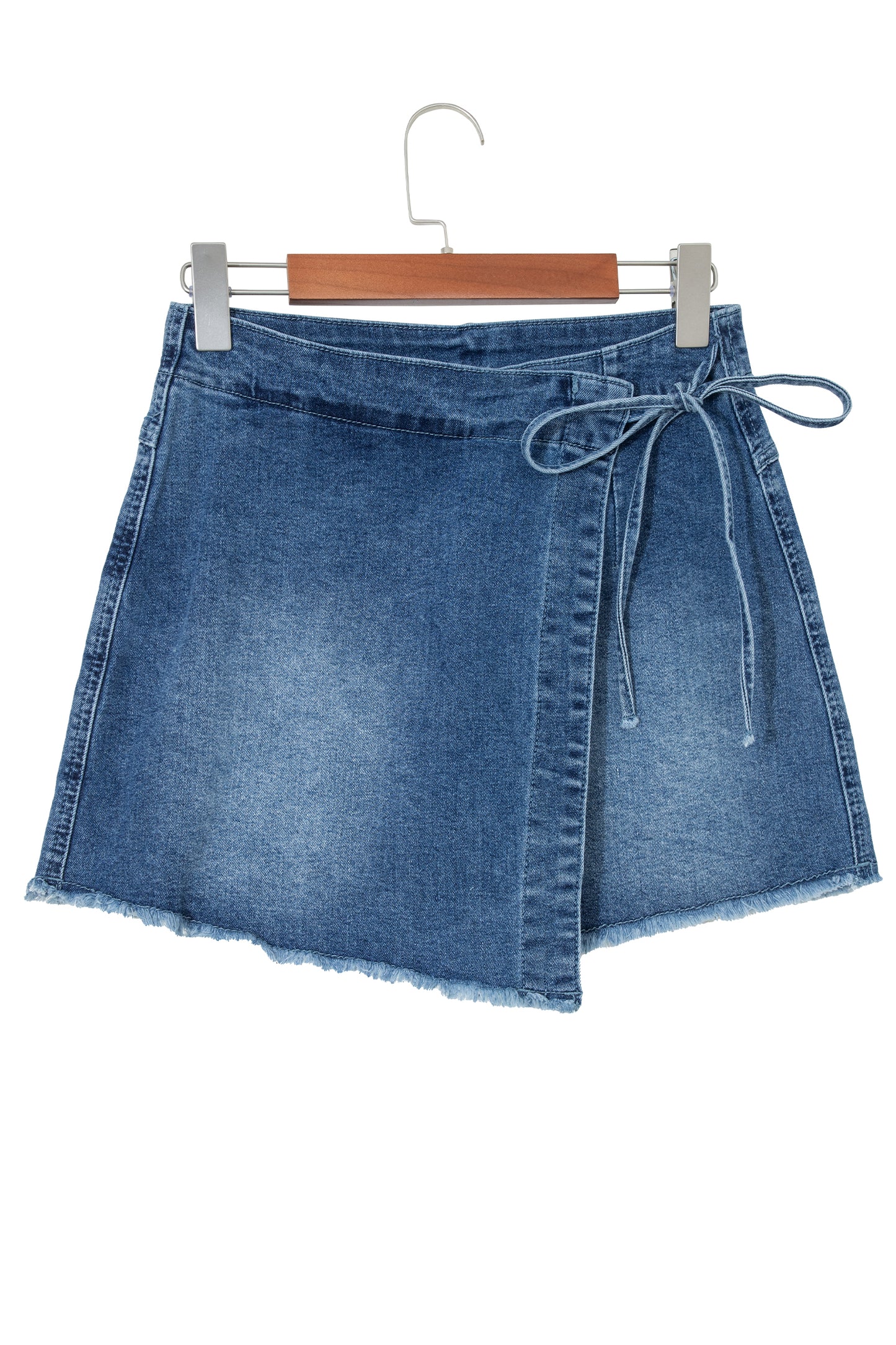 Ashleigh Blue Tie Waist Denim Skort