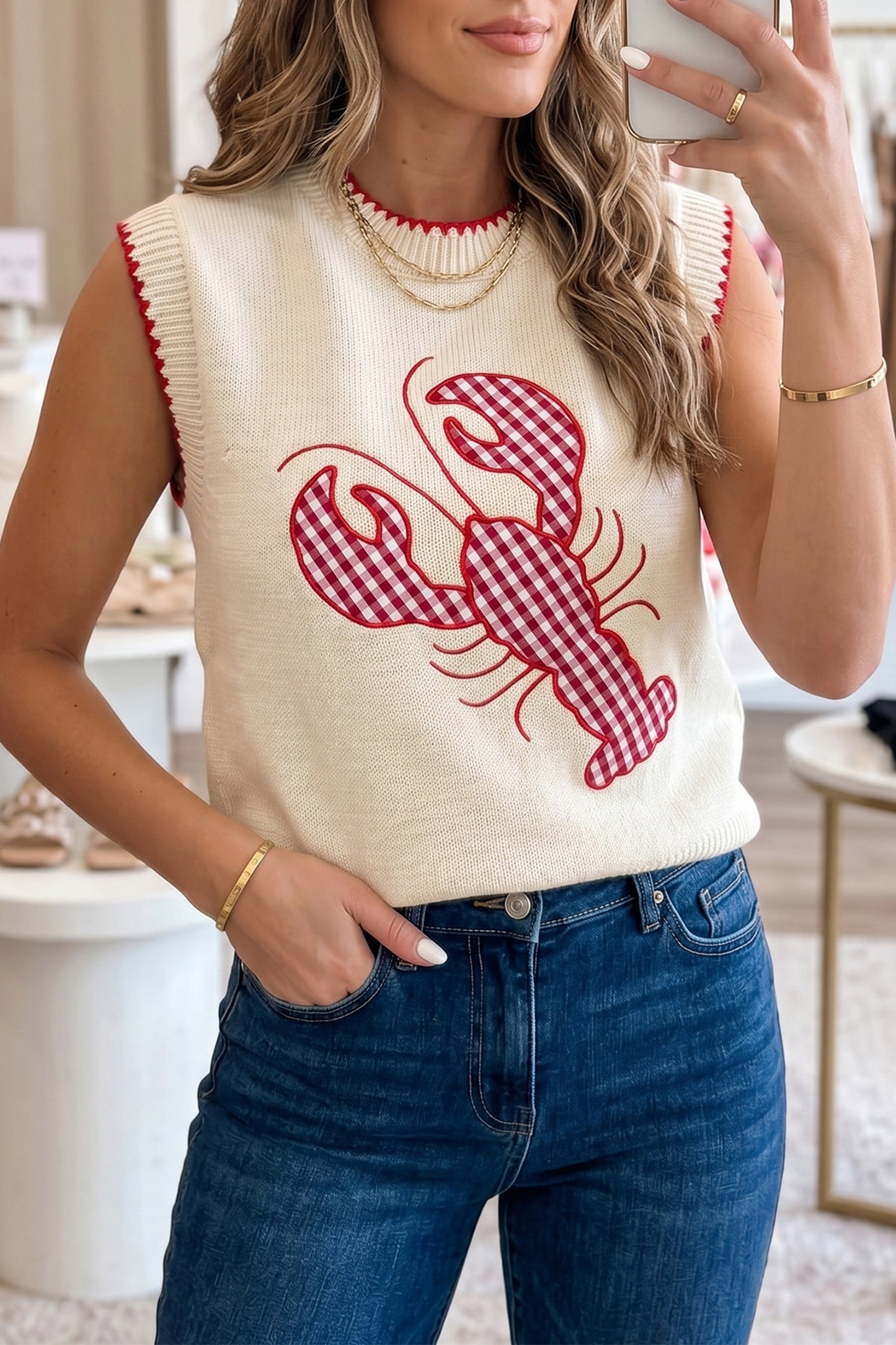 Crawfish Crew Sweater Vest