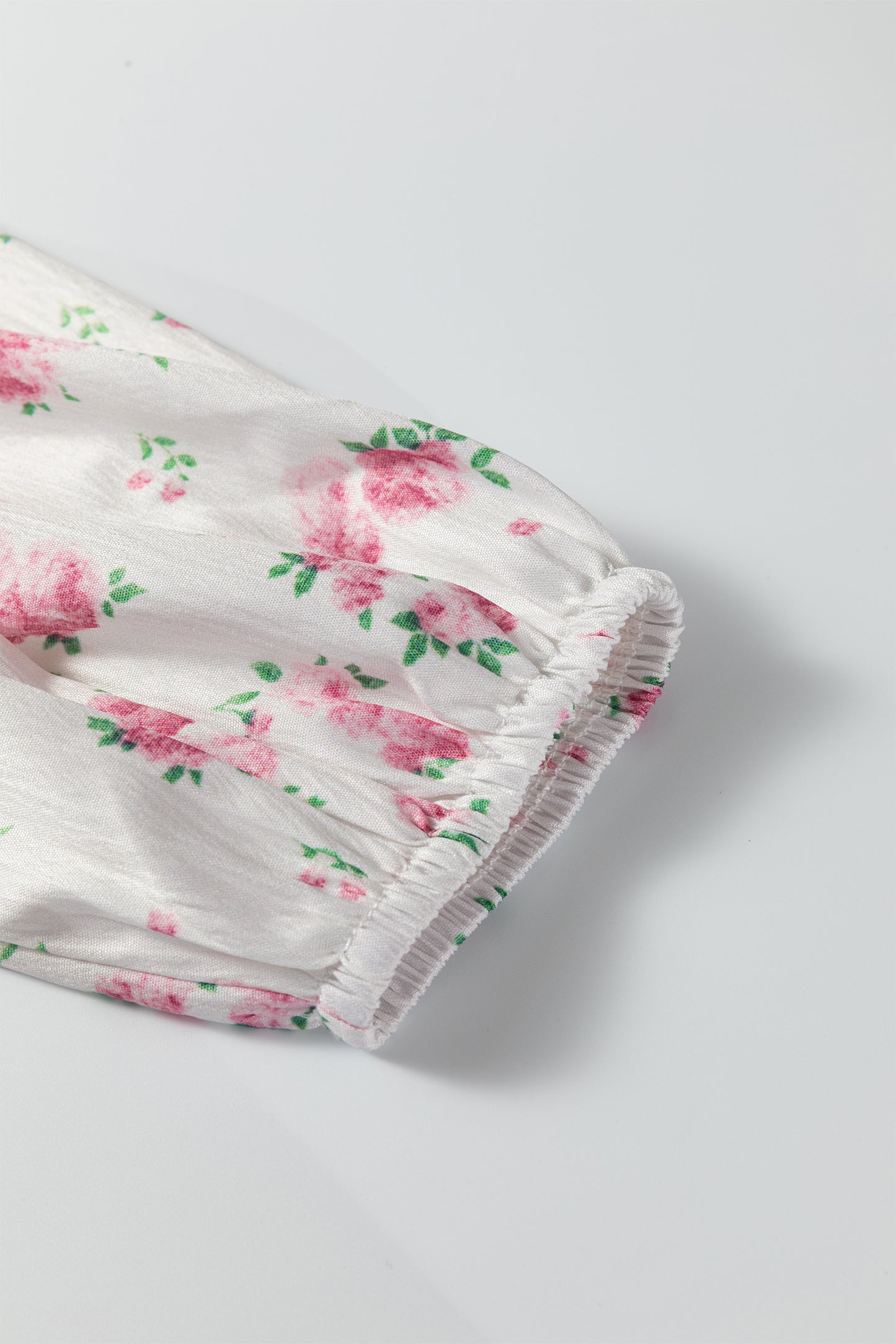 Pink Floral Babydoll Dress