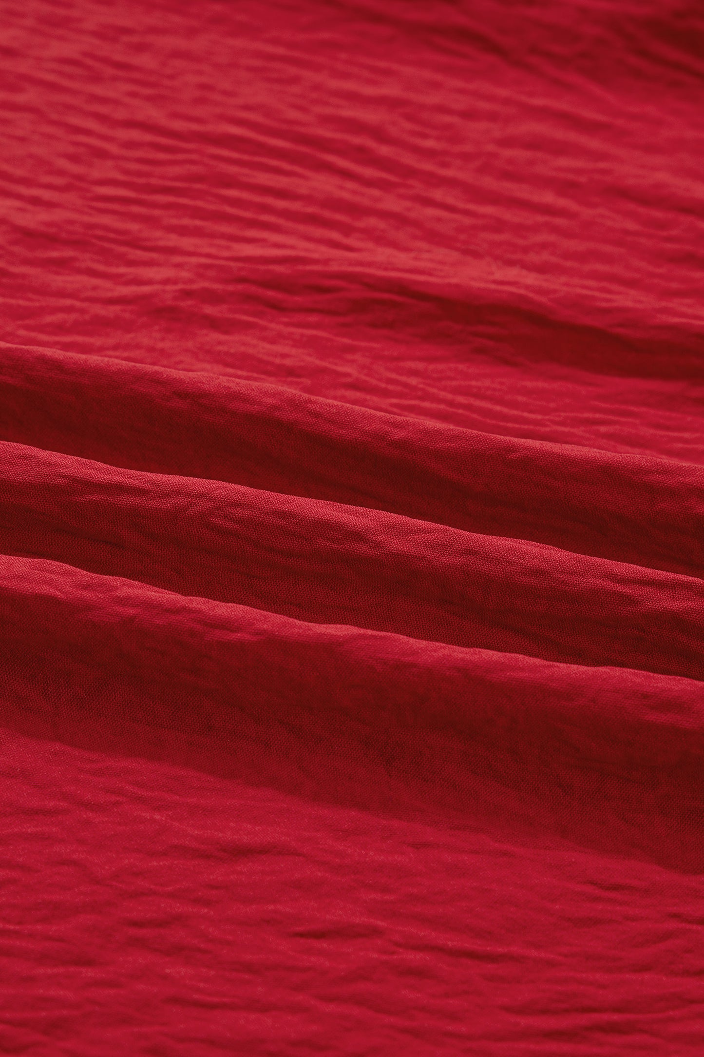 Racing Red Embroidered Detail Maxi Dress