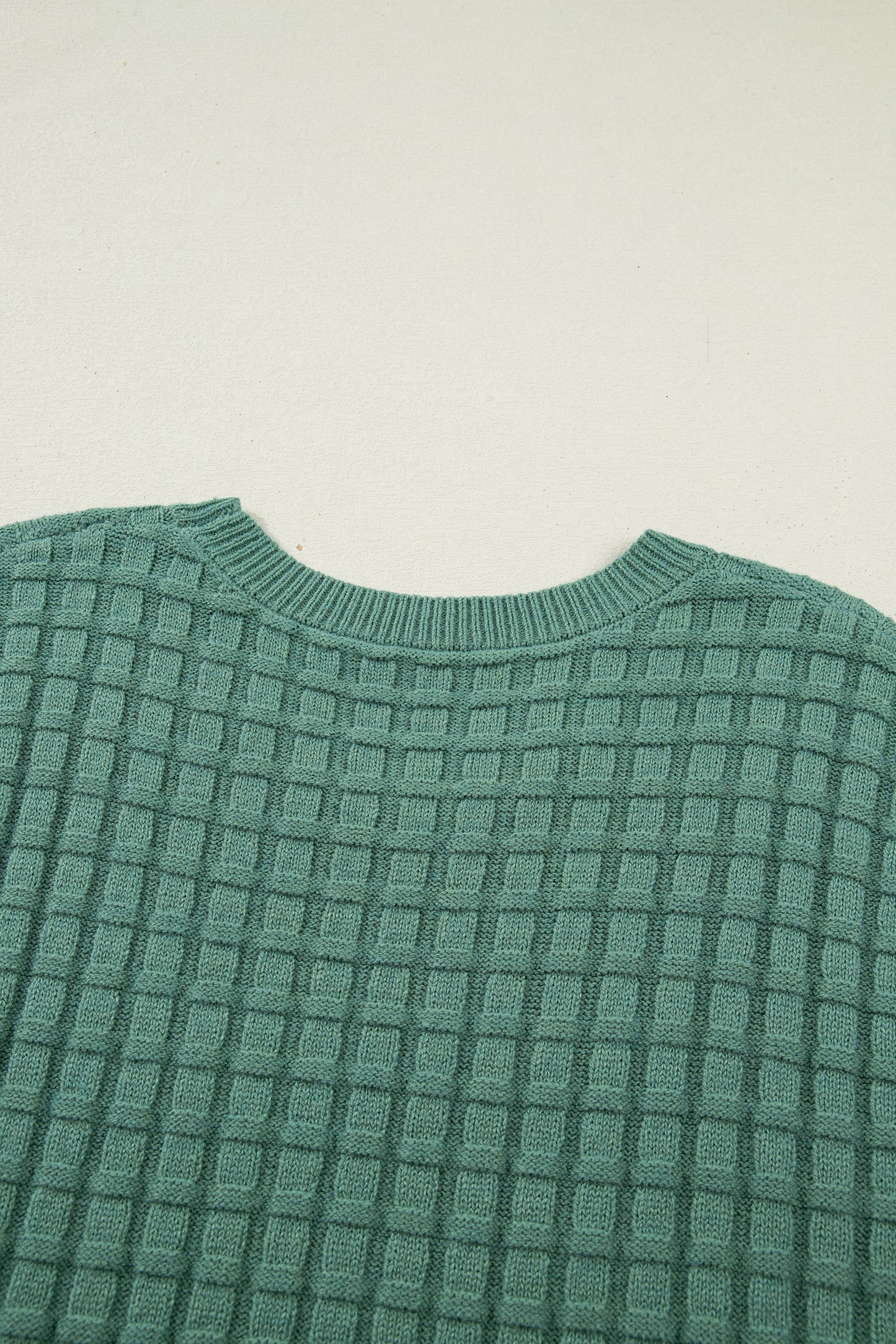 Mist Green Sweater in Plus Size