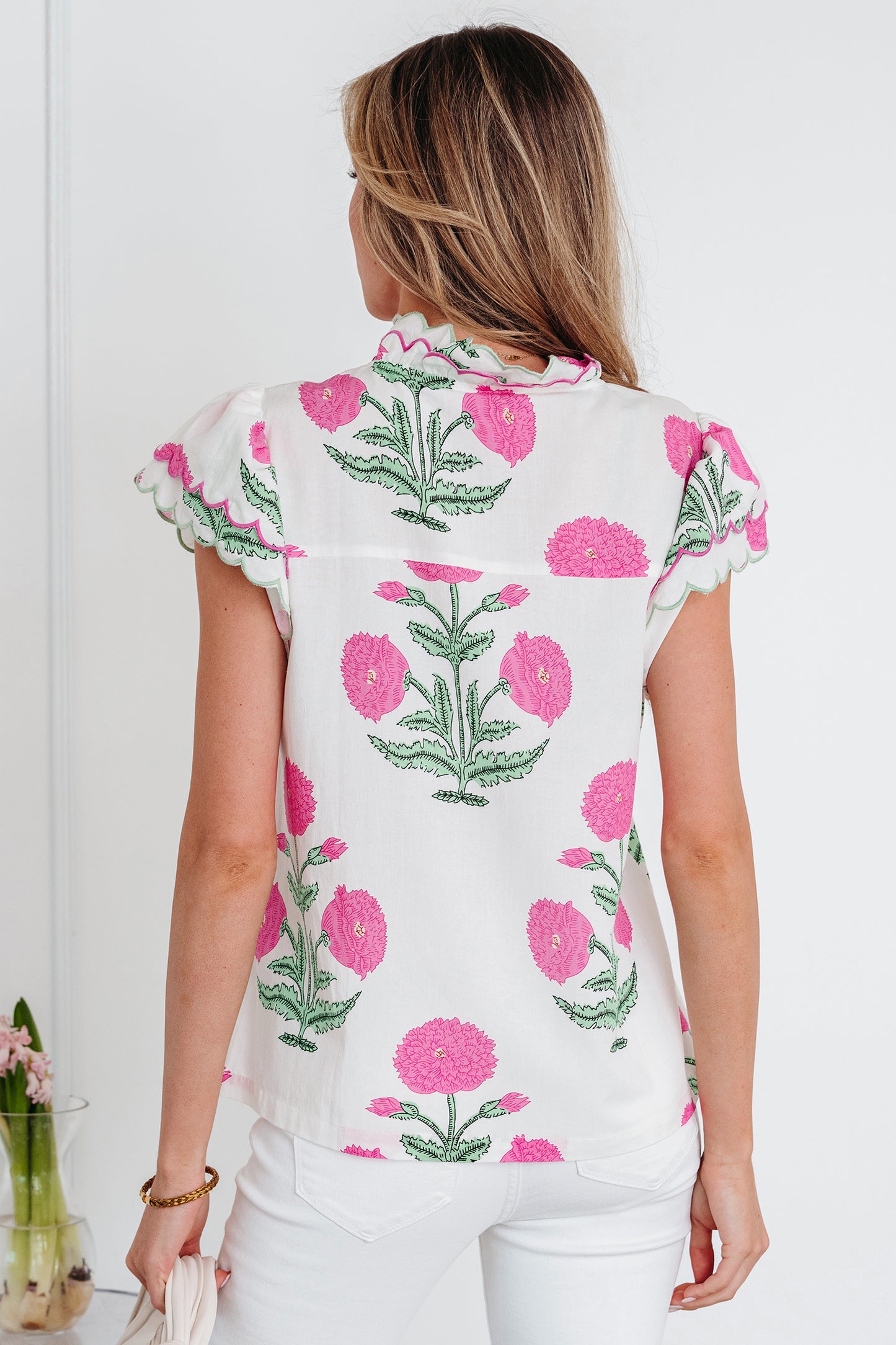 Wildflower Short Sleeve Blouse