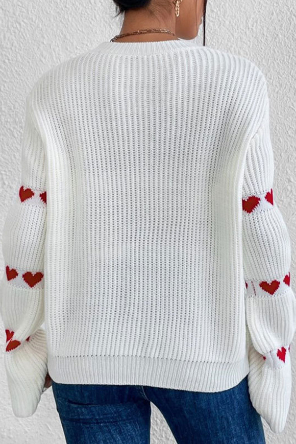 Bell Sleeve Valentine Sweater