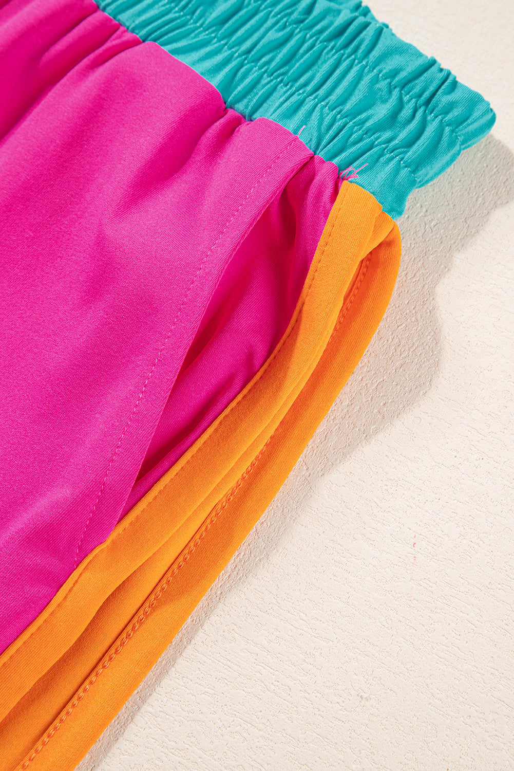 Strawberry Pink Colorblock 2pc Set