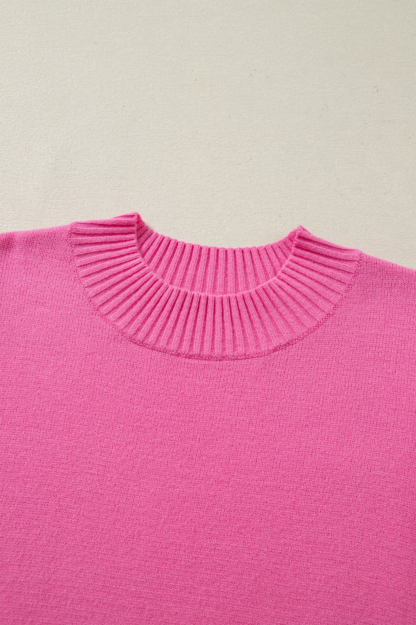 Sachet Pink Round Neck Sweater