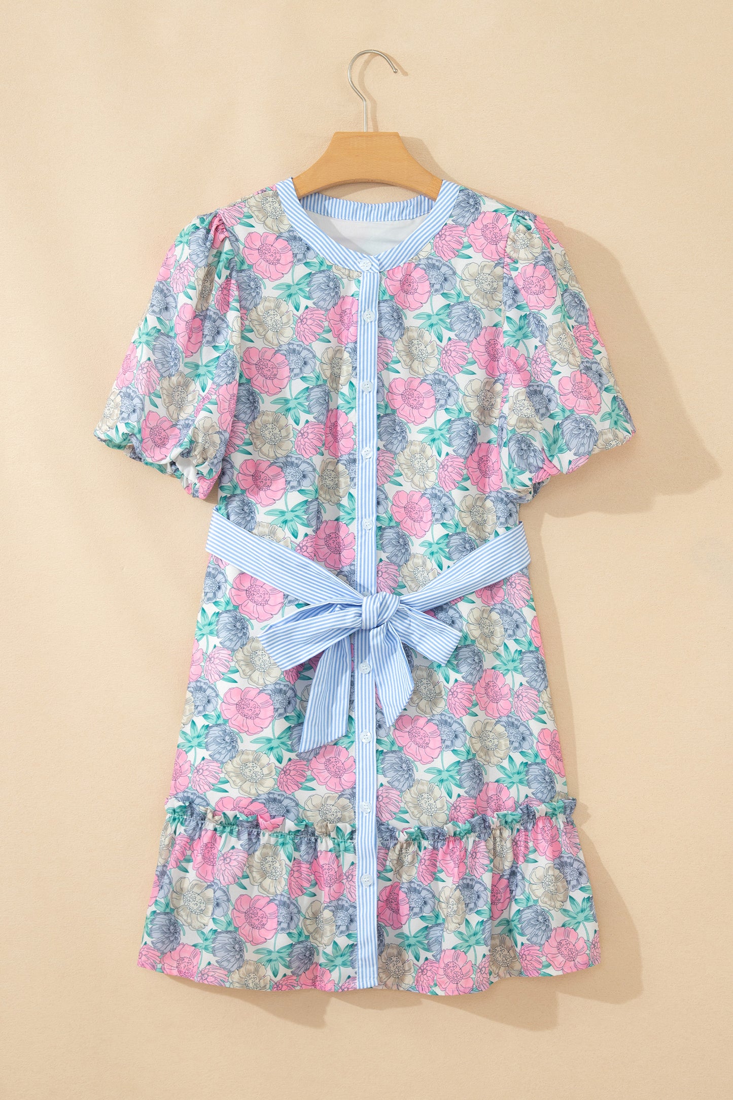 Brielle Floral Print Dress