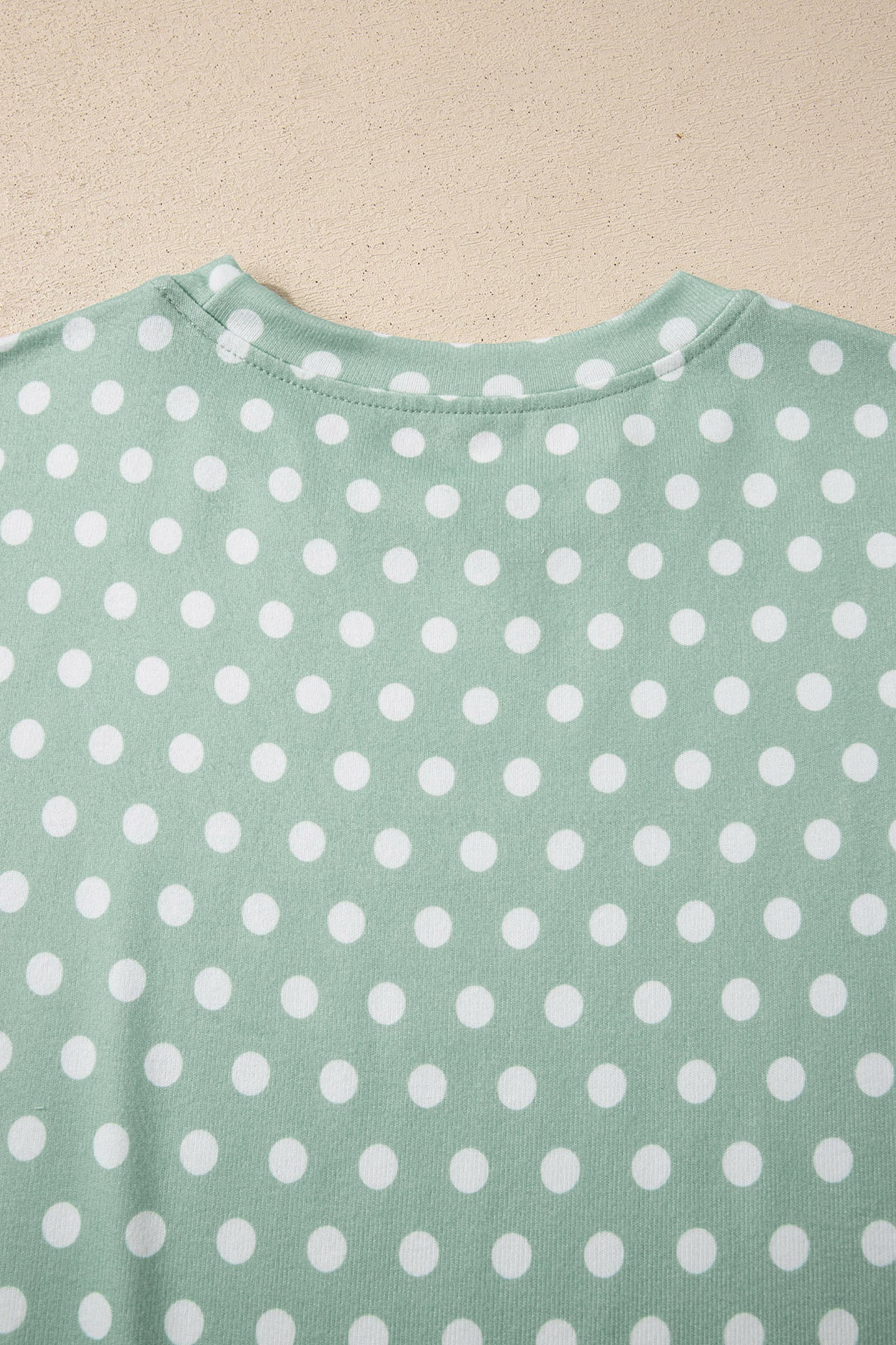 Polka Dot Print 2pc Short Set
