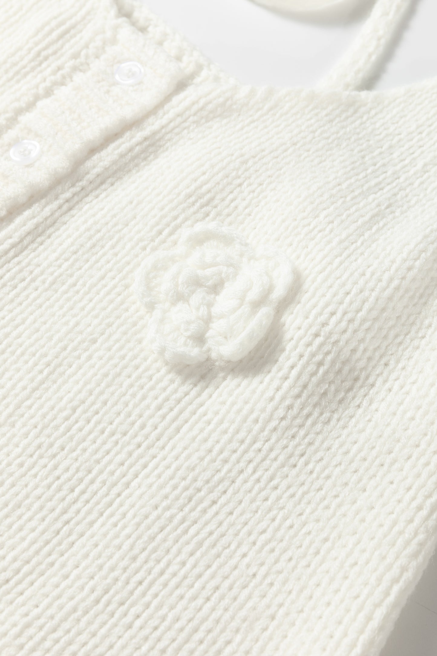 Flower Pop Spaghetti Strap Sweater