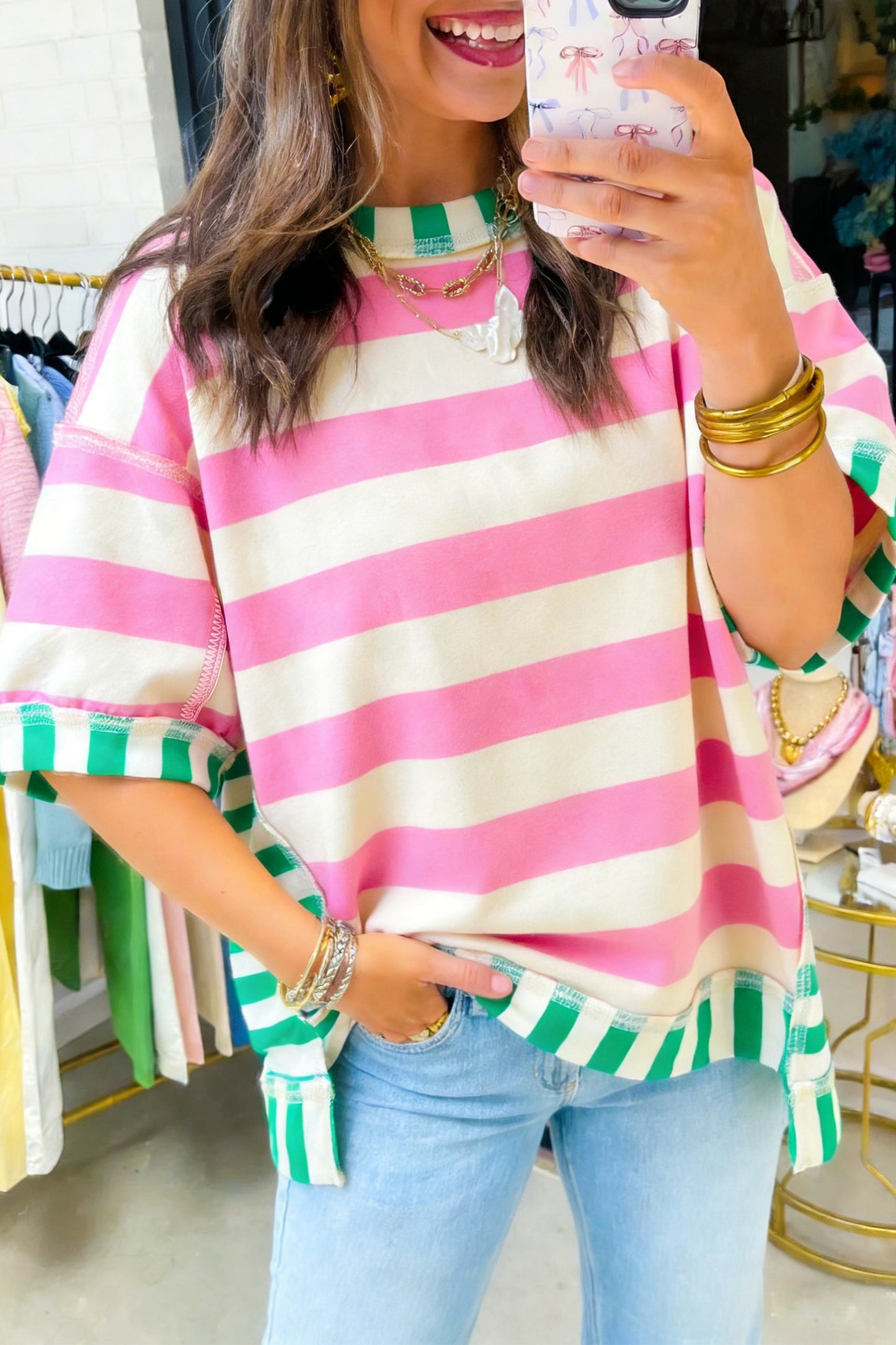 Talia Oversized Top
