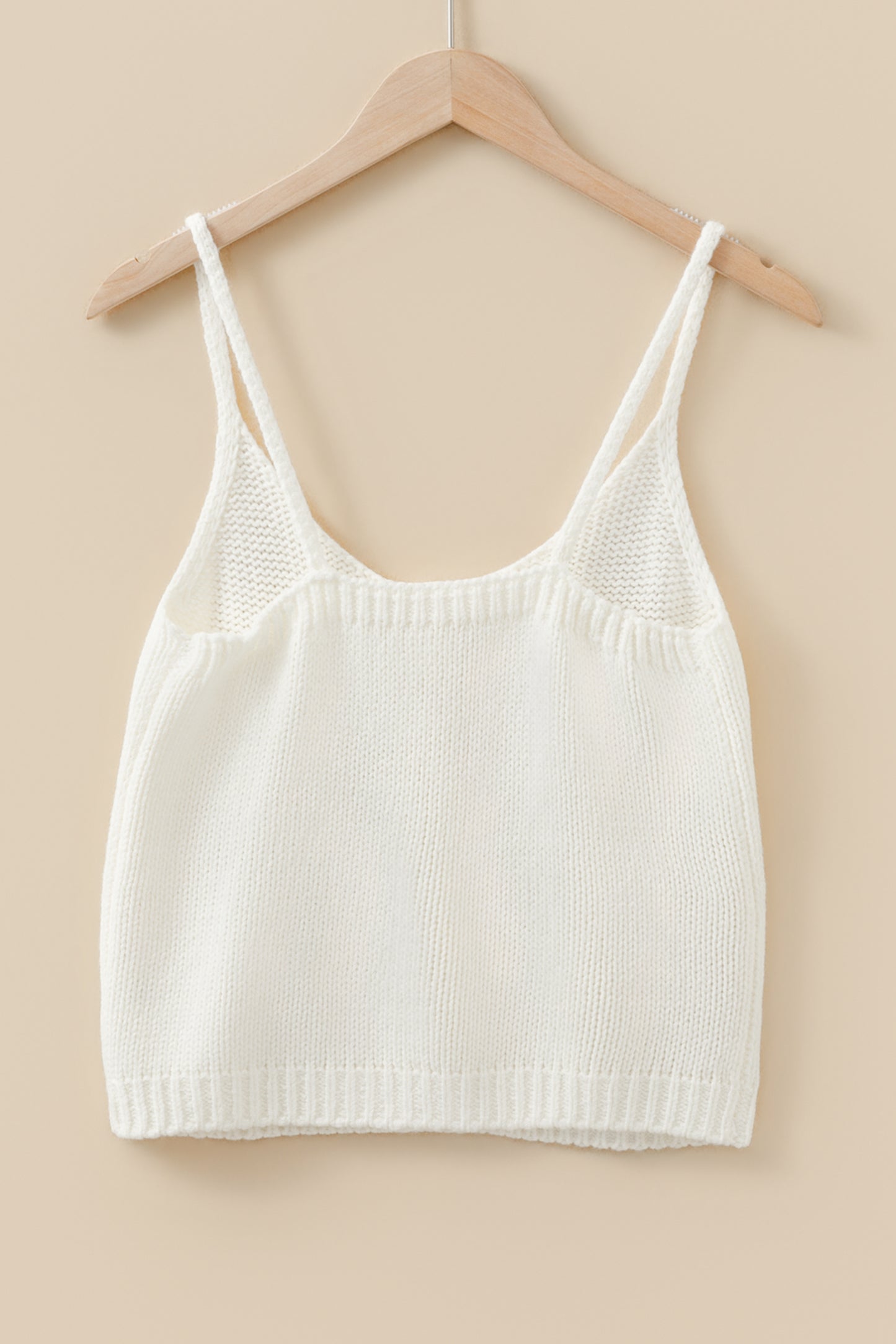 Flower Pop Spaghetti Strap Sweater