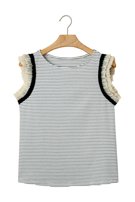 Brighton Ruffle Trim Tank