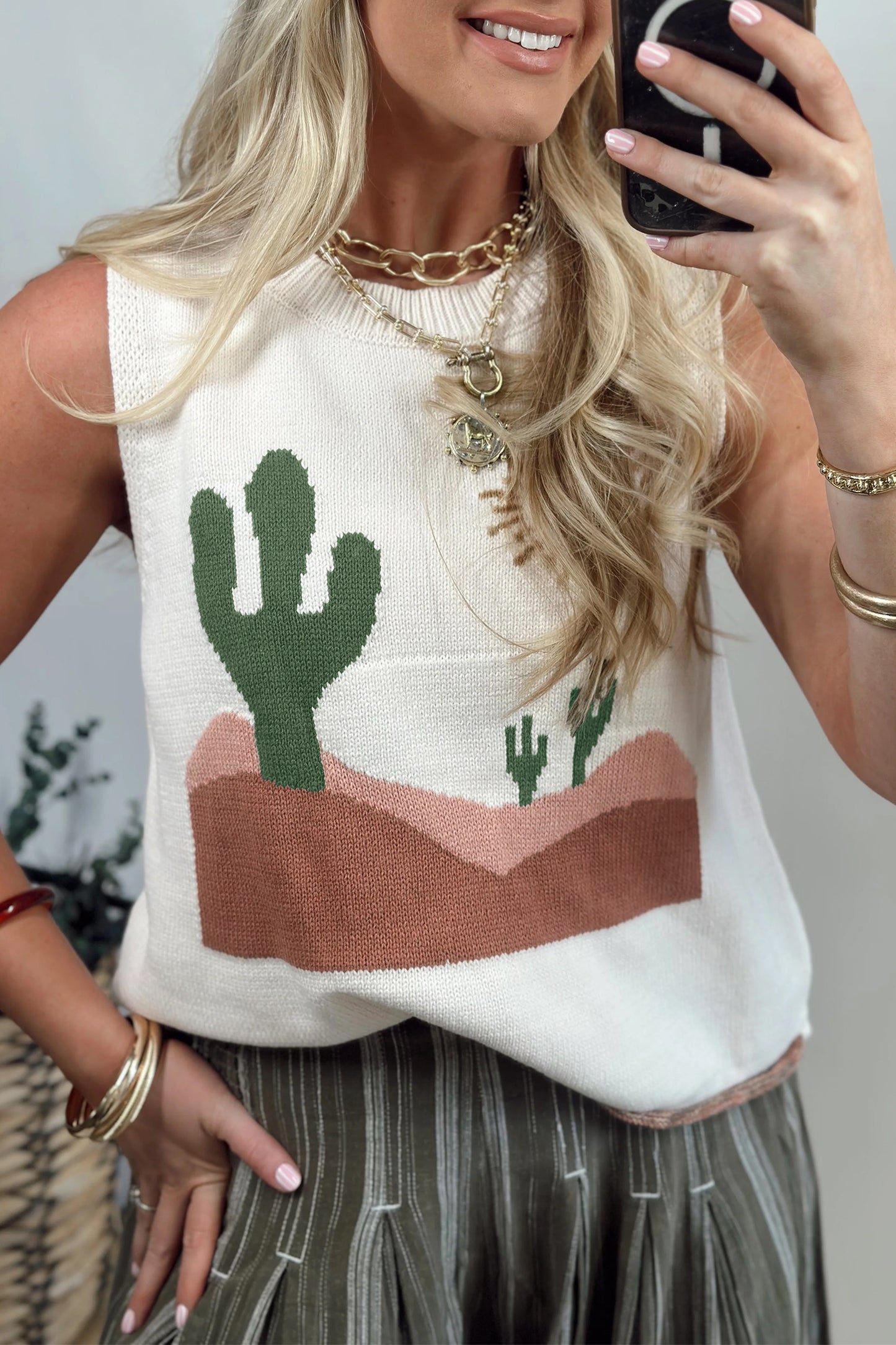 Desert Oasis Sweater Tank