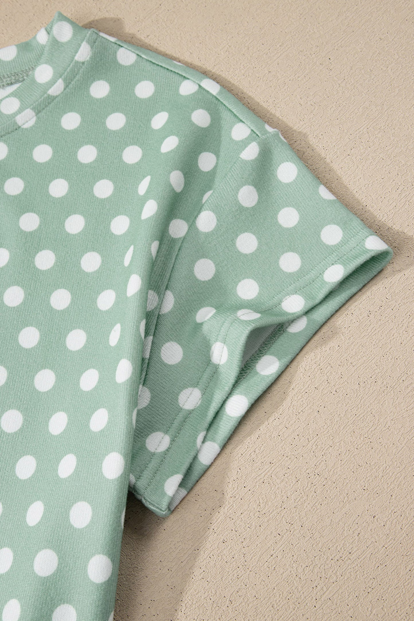 Polka Dot Print 2pc Short Set