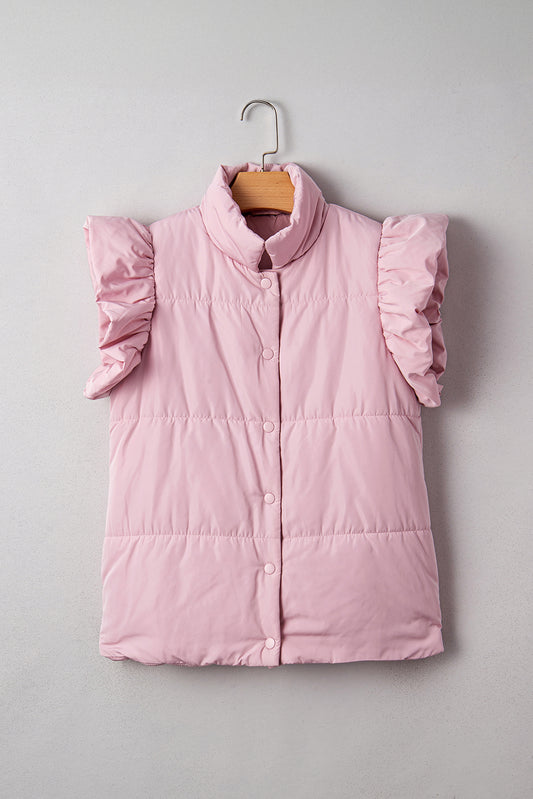 Cotton Candy Puffer Vest