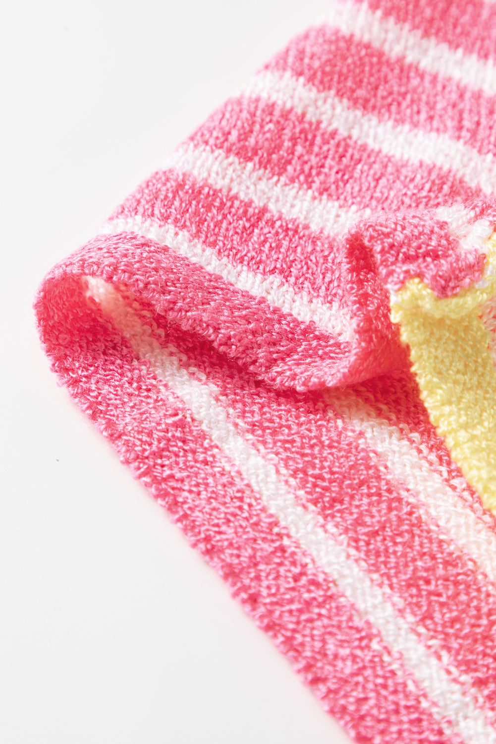 Multicolor Exposed Seam Plus Size Sweater